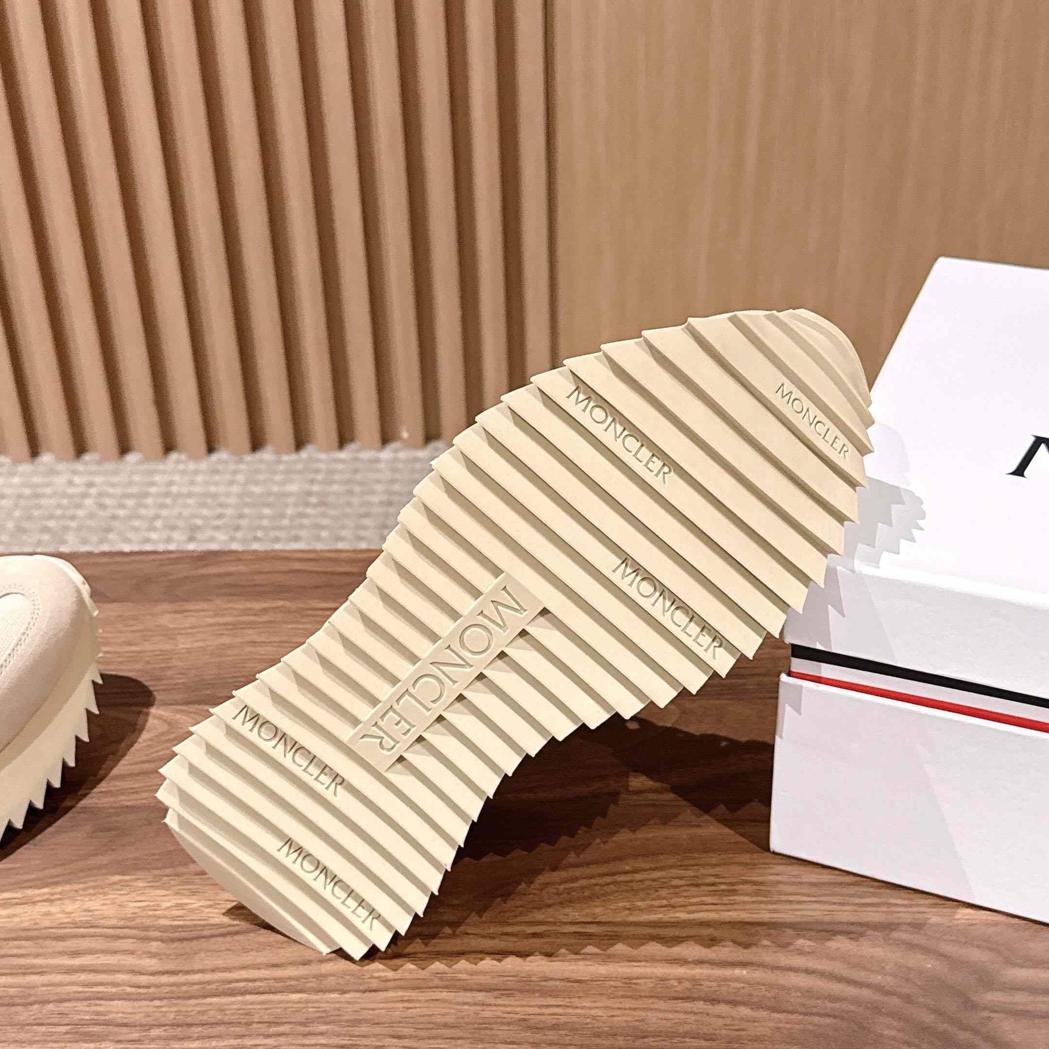Moncler Pacey2 Suede & Nubuck Sneakers - DesignerGu