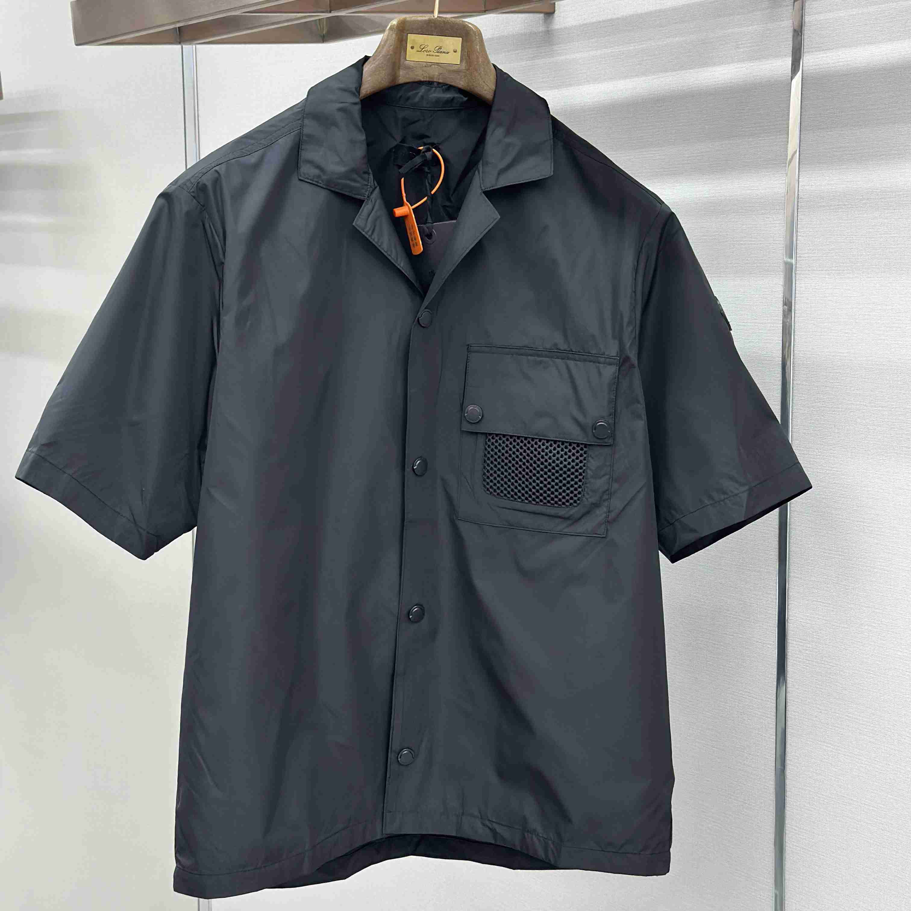 Moncler Logo Short Sleeve Shirt - DesignerGu