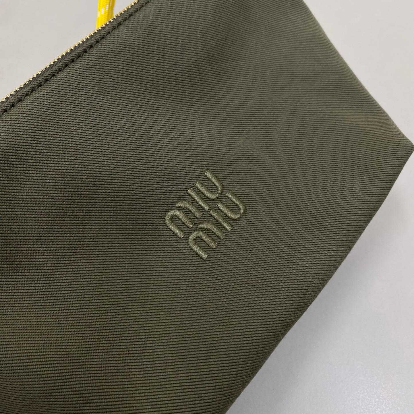 Miu Miu Gabardine Pouch - DesignerGu
