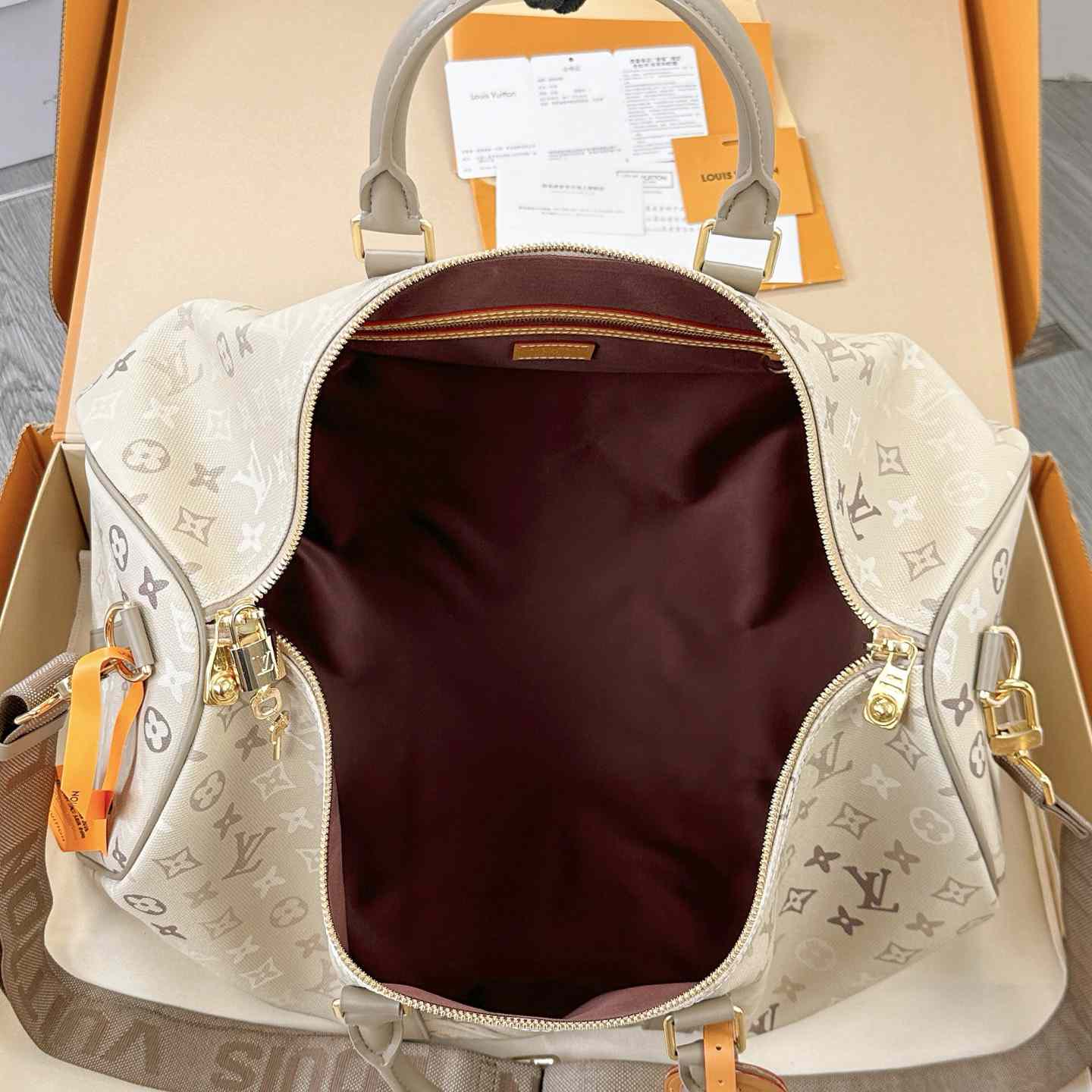 Louis Vuitton Keepall Bandoulière 50 M29159 - DesignerGu