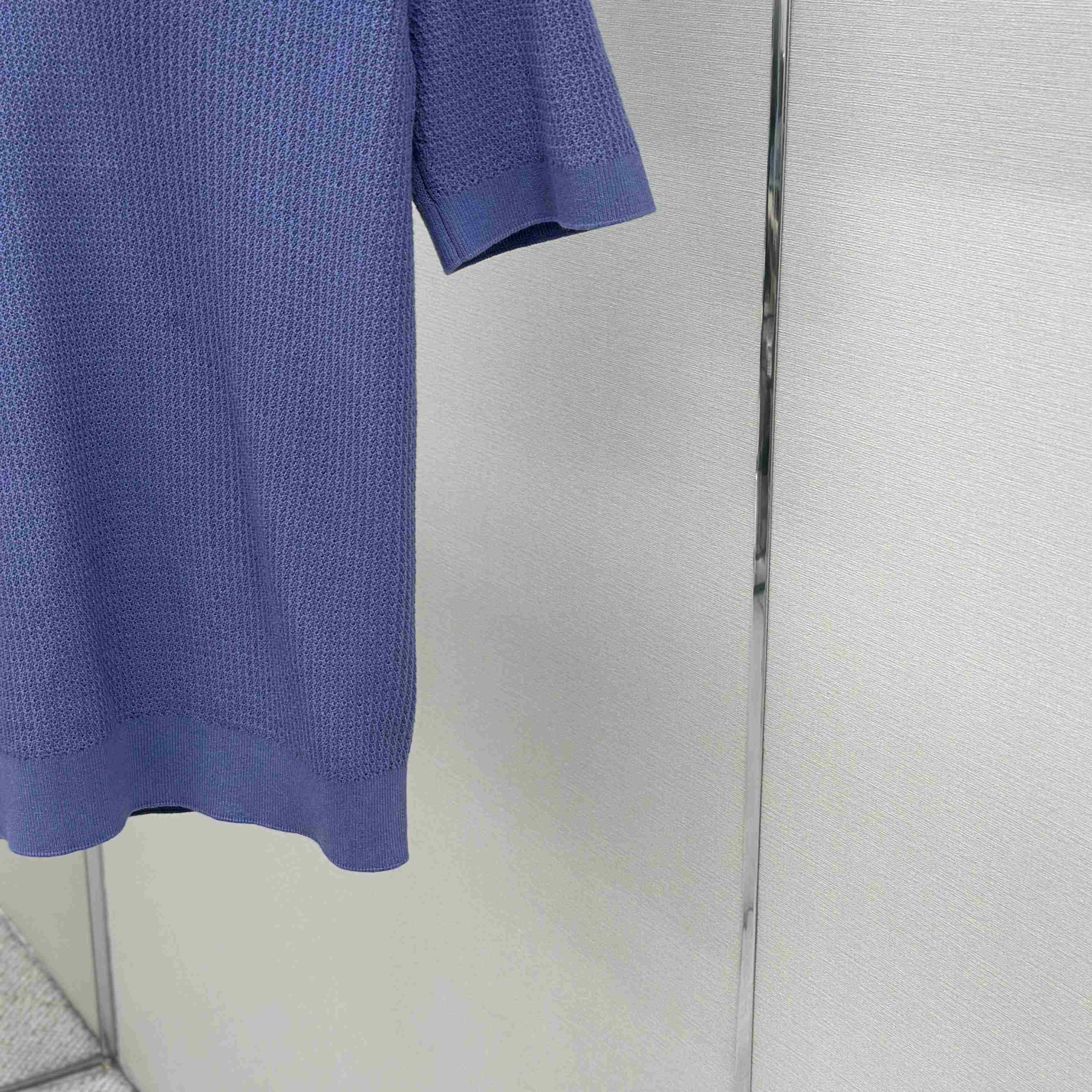 Zegna Lilac Premium Cotton Polo Shirt - DesignerGu