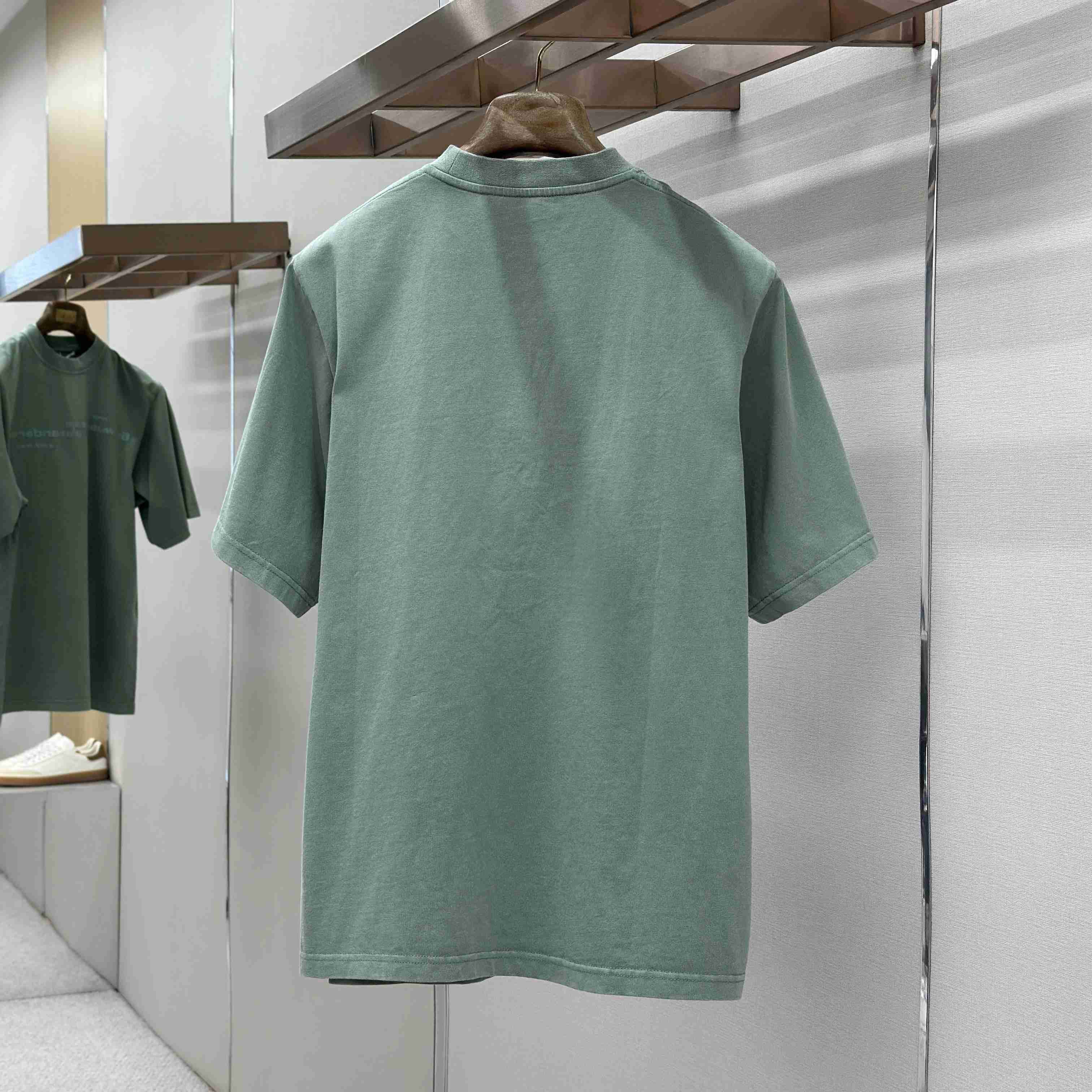 Alexander Wang Mirrored Logo Short Sleeve Tee  - DesignerGu
