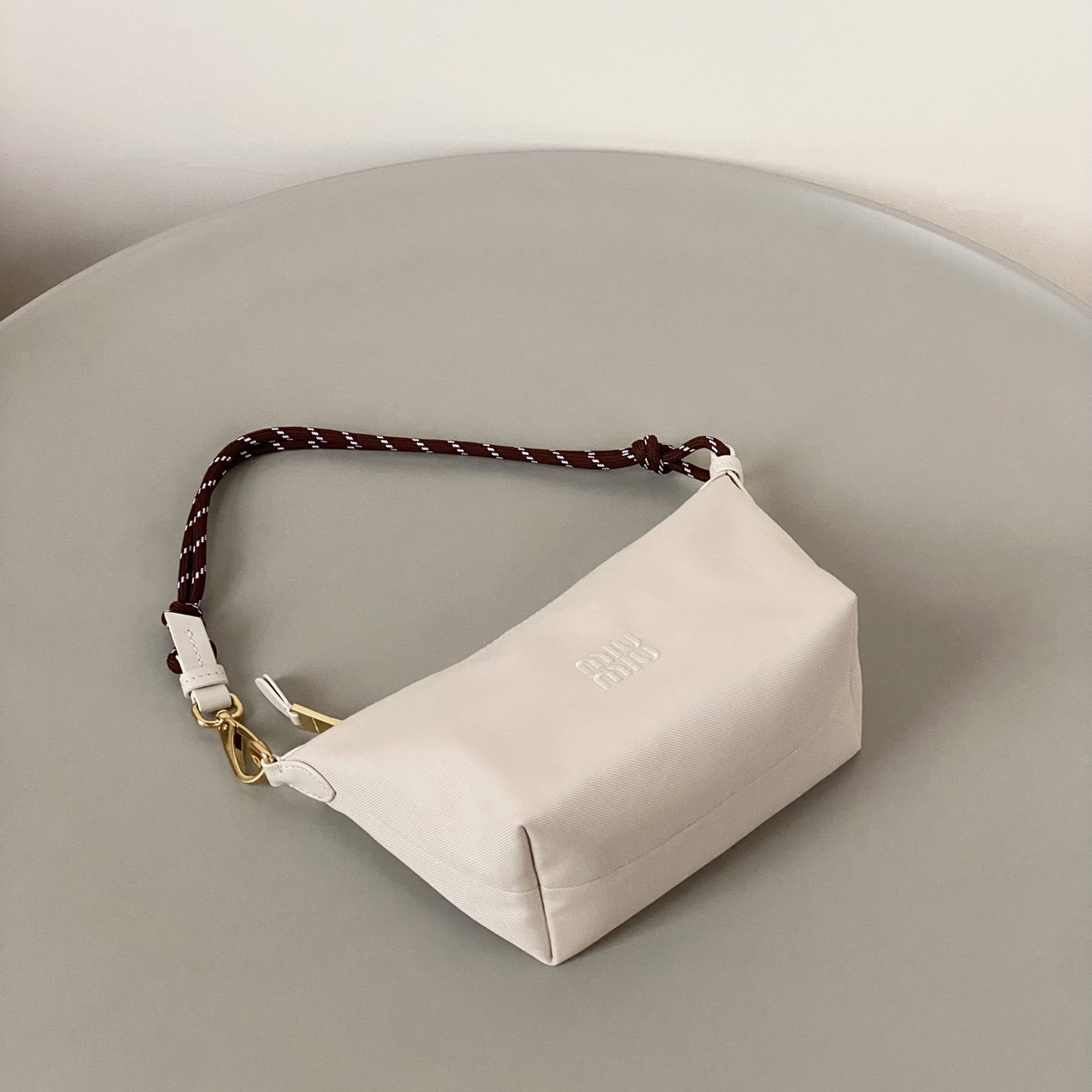 Miu Miu Gabardine Pouch - DesignerGu