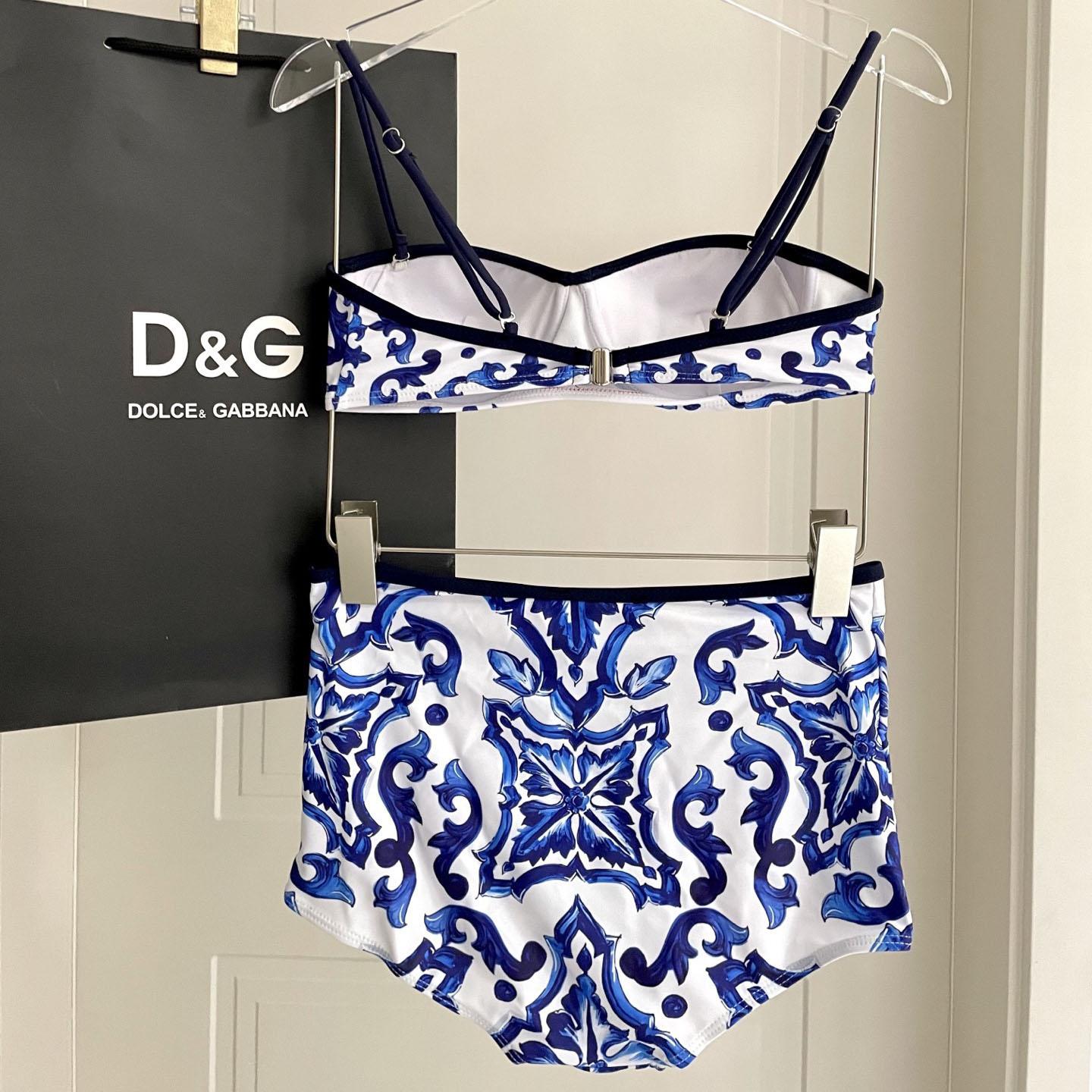 Dolce & Gabbana Two-piece Swimsuit - DesignerGu