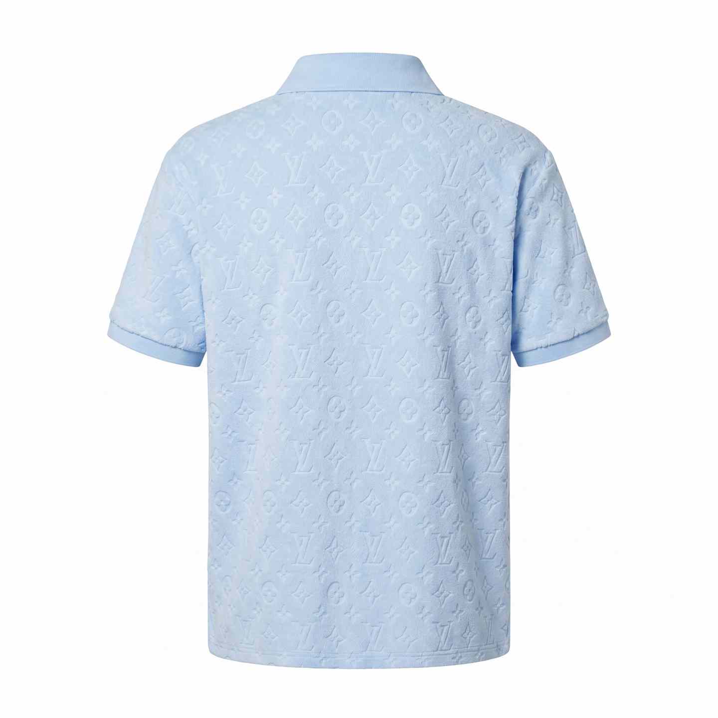 Louis Vuitton Monogram French Terry Polo Shirt 1AK7KL - DesignerGu