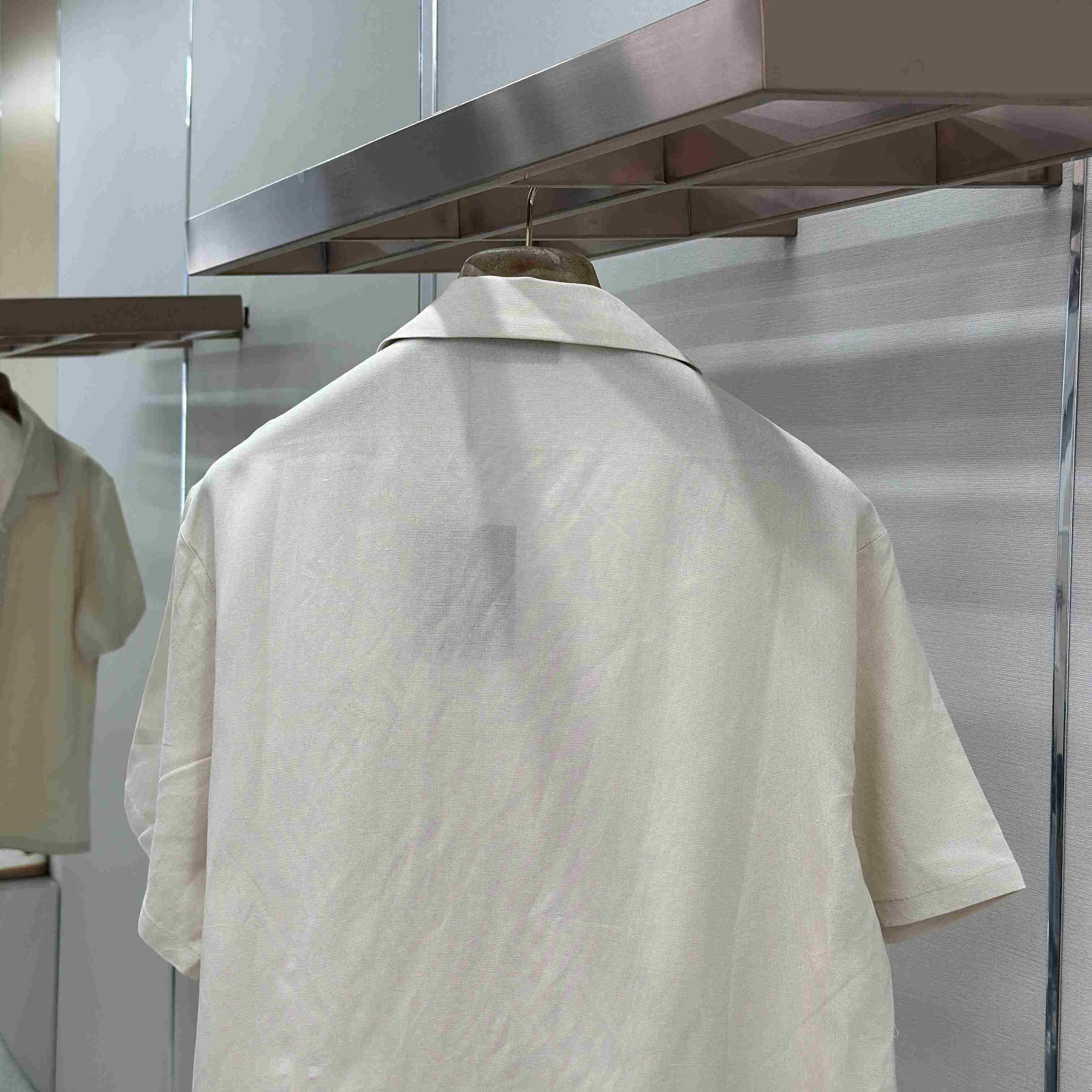 Louis Vuitton Embroidered Short-Sleeved Shirt - DesignerGu