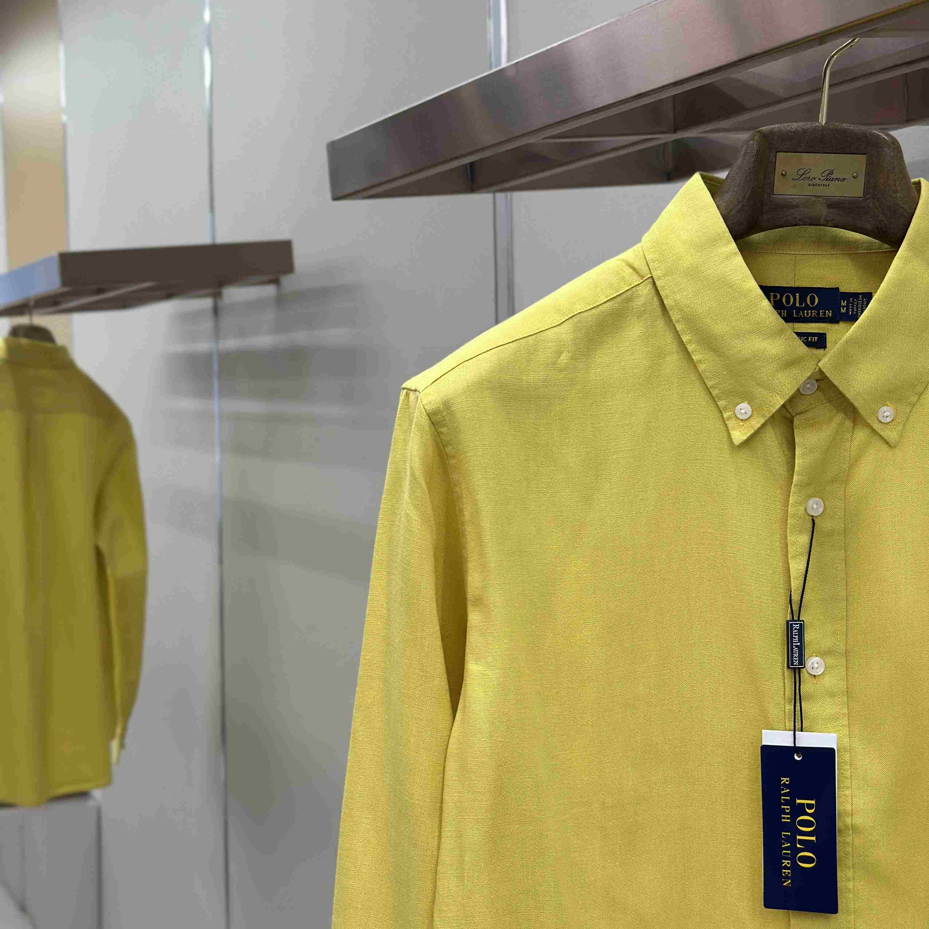  Ralph Lauren Classic Fit Linen Shirt - DesignerGu
