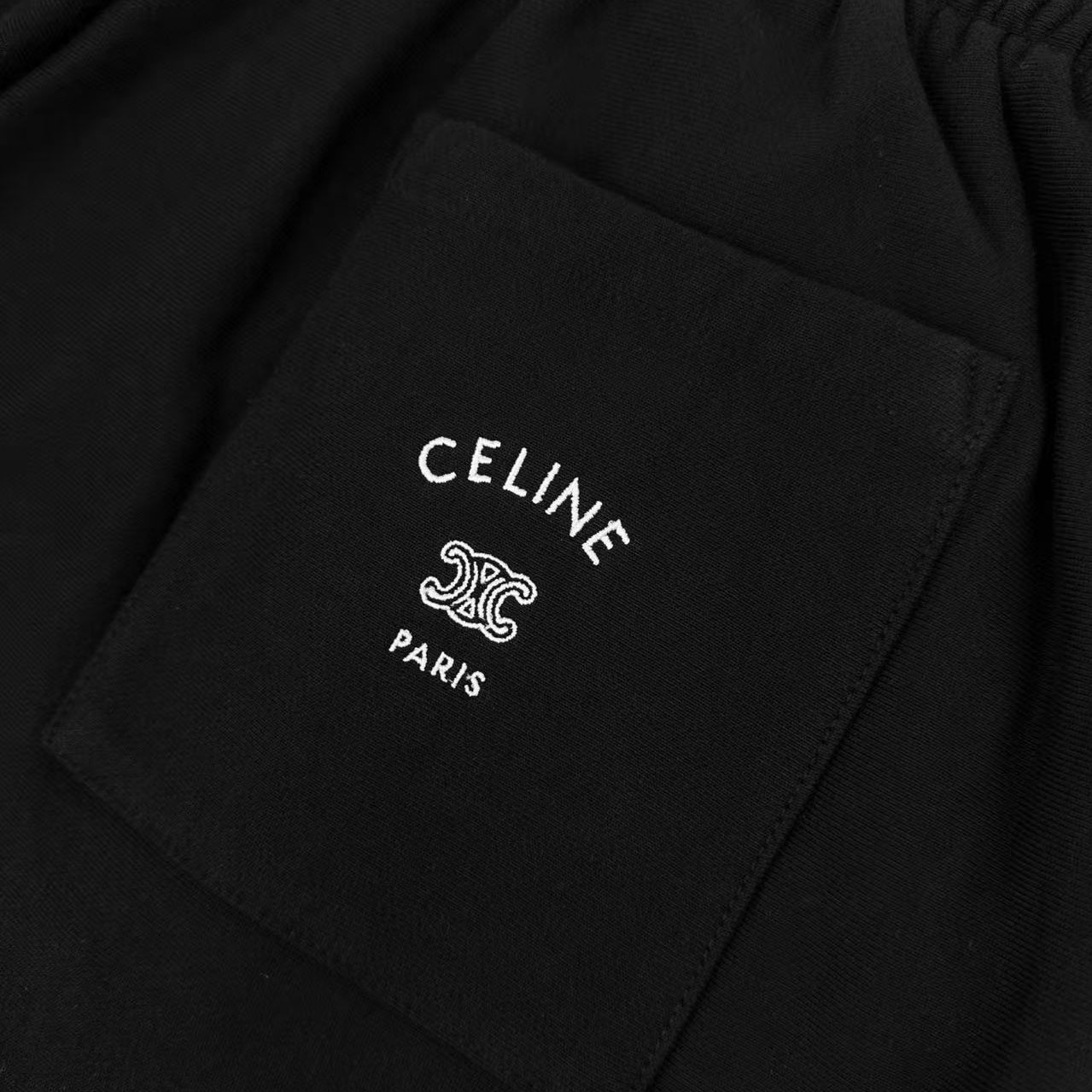 Celine Shorts In Cotton Fleece - DesignerGu
