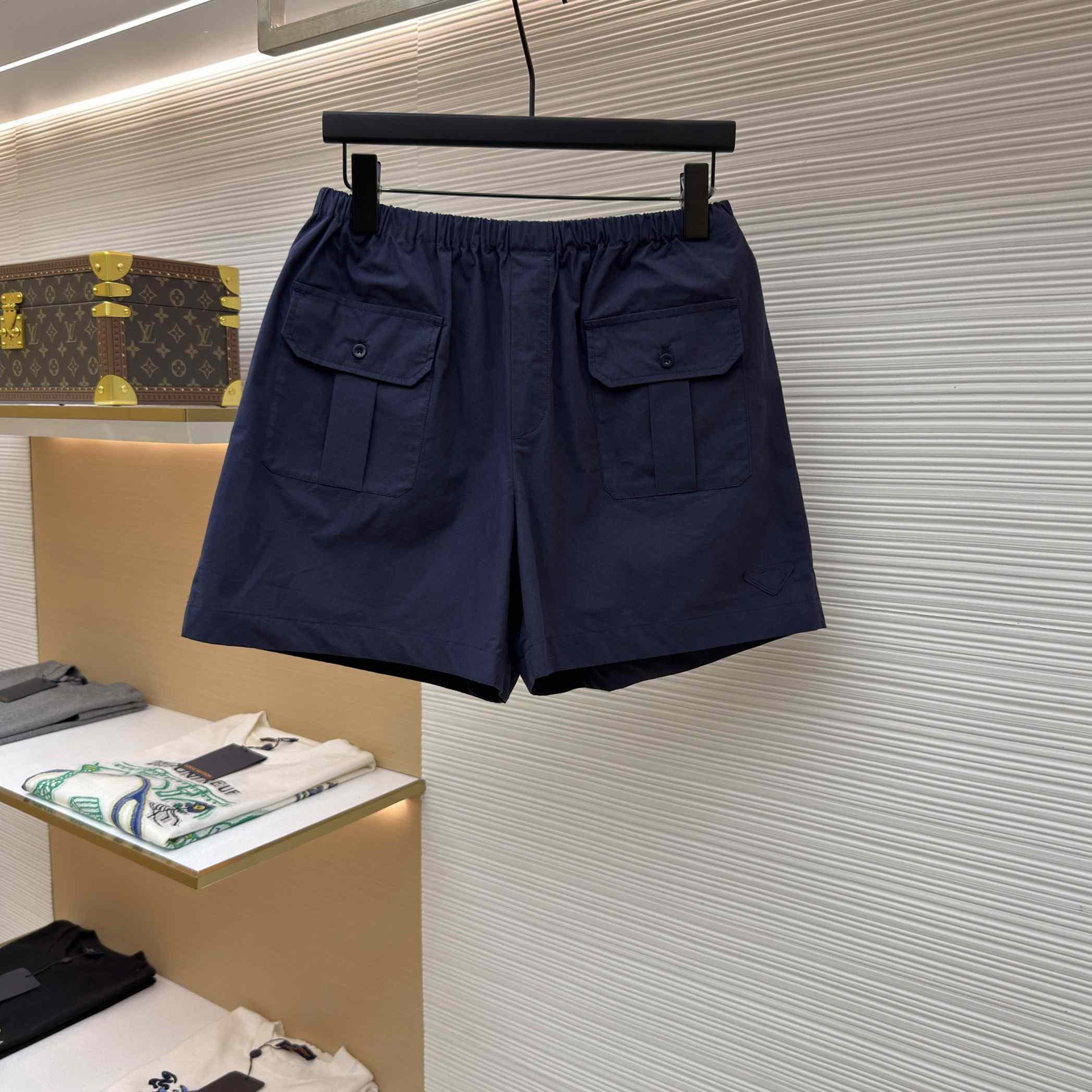 Prada Cotton Poplin Bermudas - DesignerGu