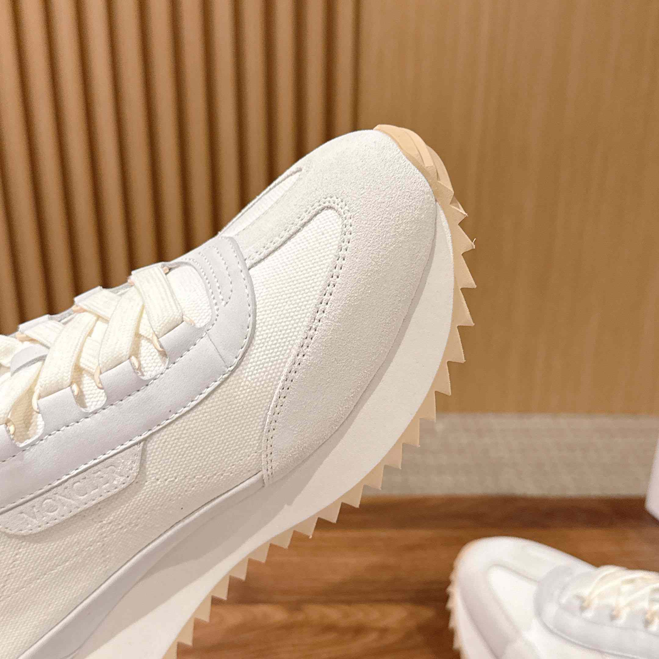 Moncler Pacey2 Suede & Nubuck Sneakers - DesignerGu