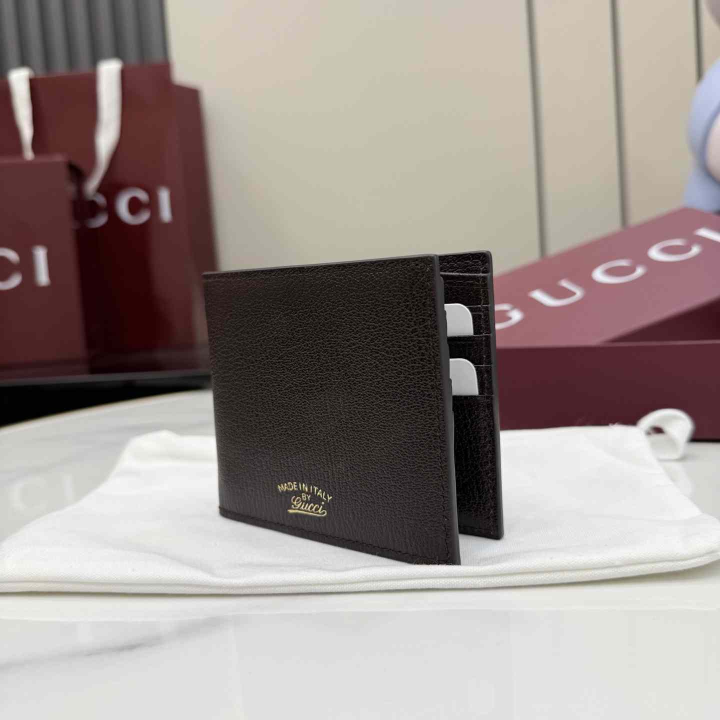 Gucci Lira Bi-Fold Wallet 867314 - DesignerGu