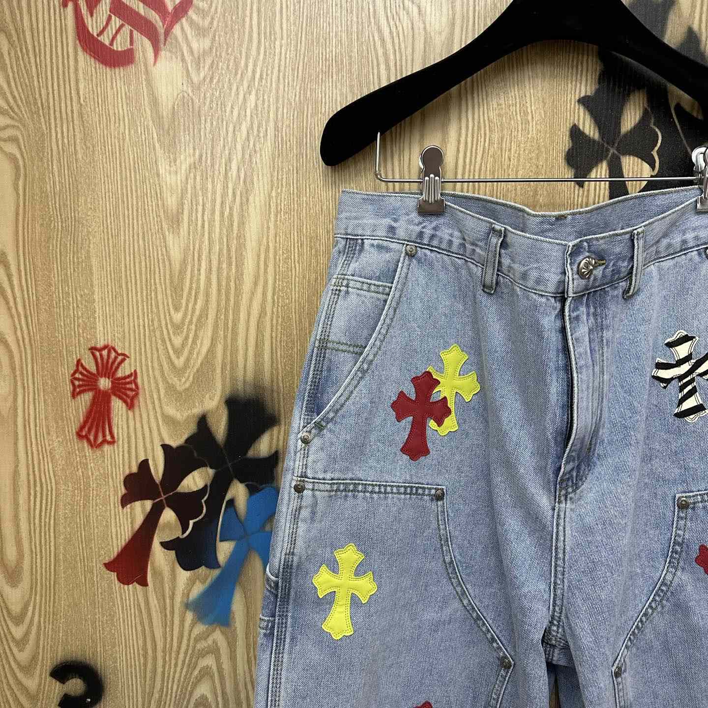 Chrome Hearts Denim Shorts - DesignerGu