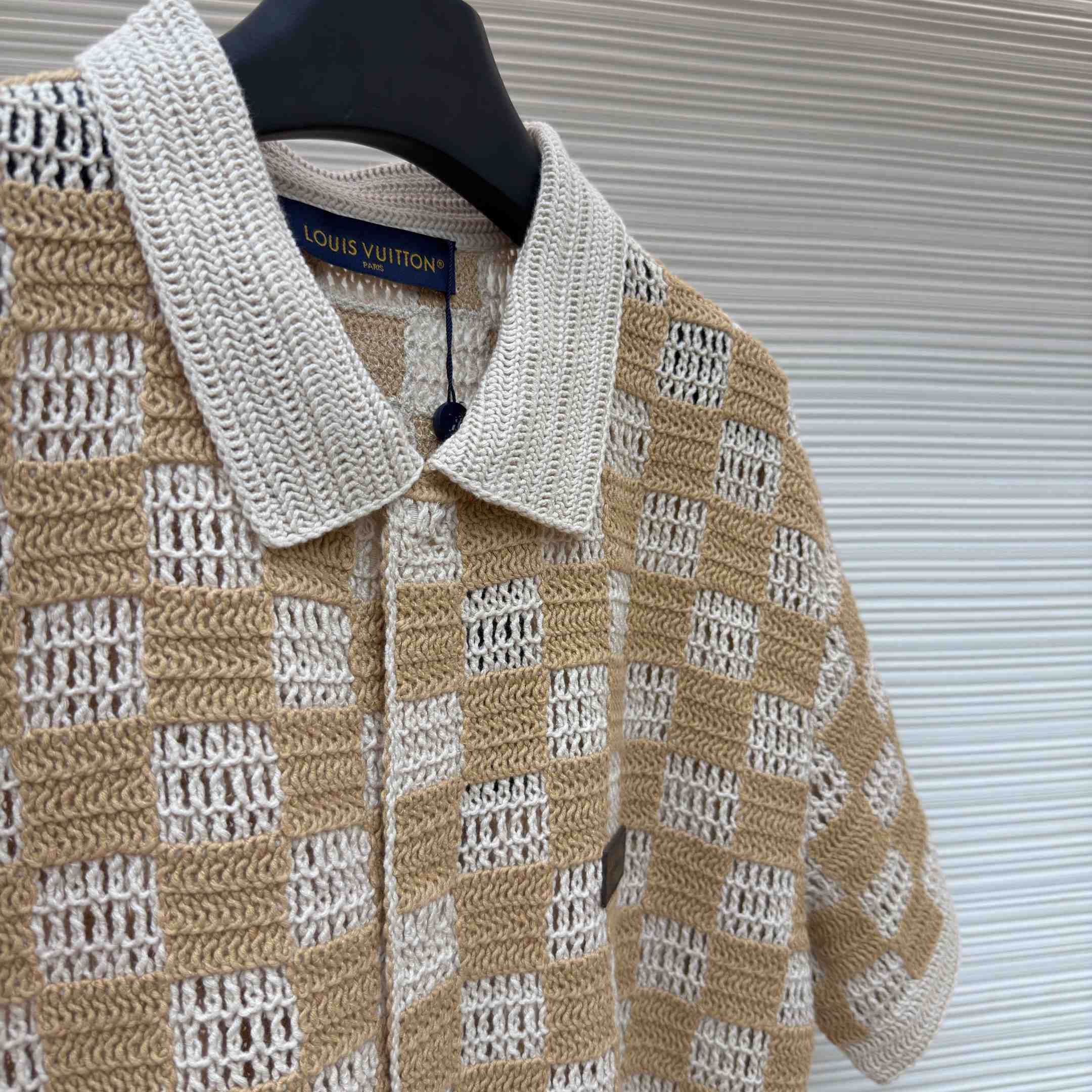 Louis Vuitton Summery Damier Short-Sleeved Shirt 1AKCOC - DesignerGu