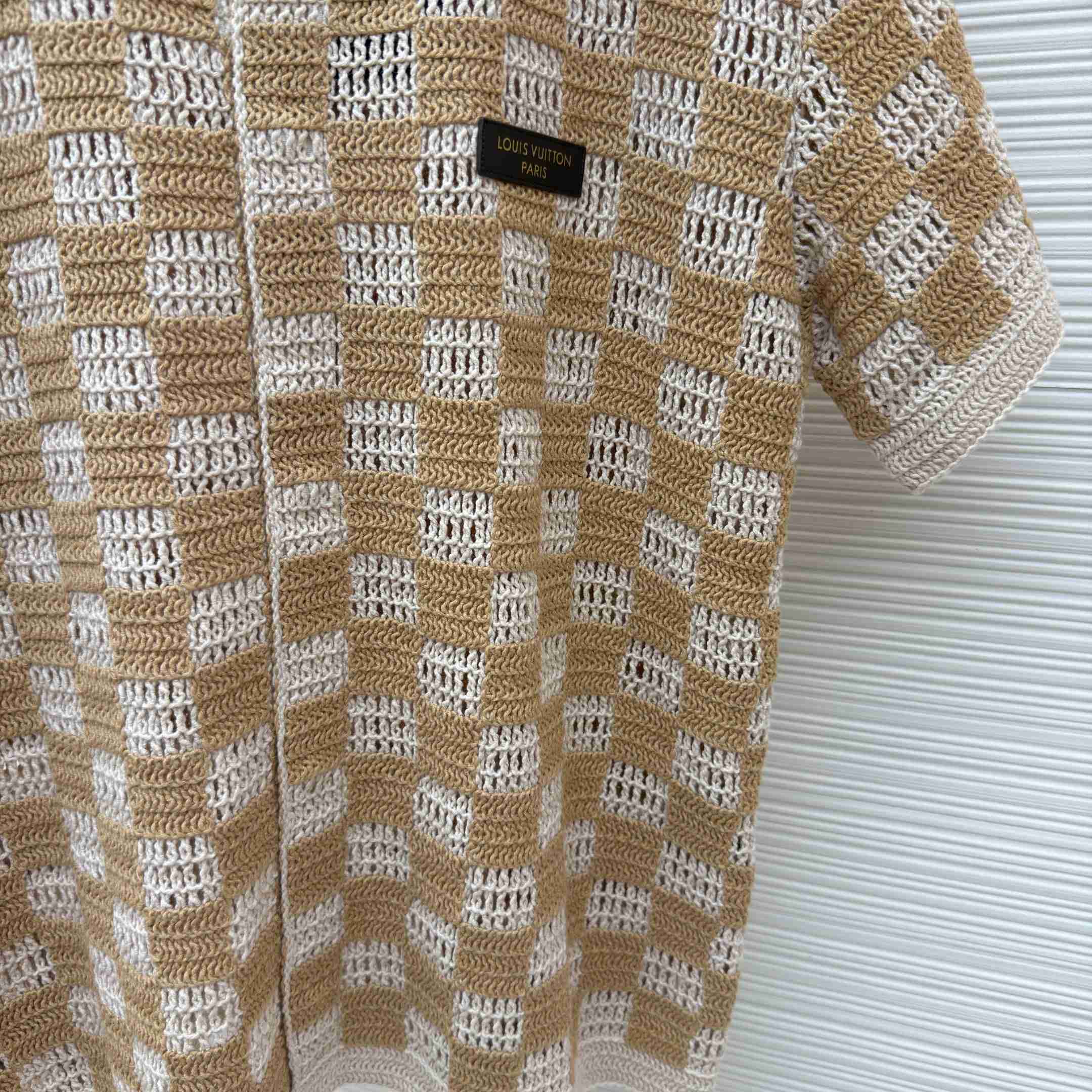 Louis Vuitton Summery Damier Short-Sleeved Shirt 1AKCOC - DesignerGu