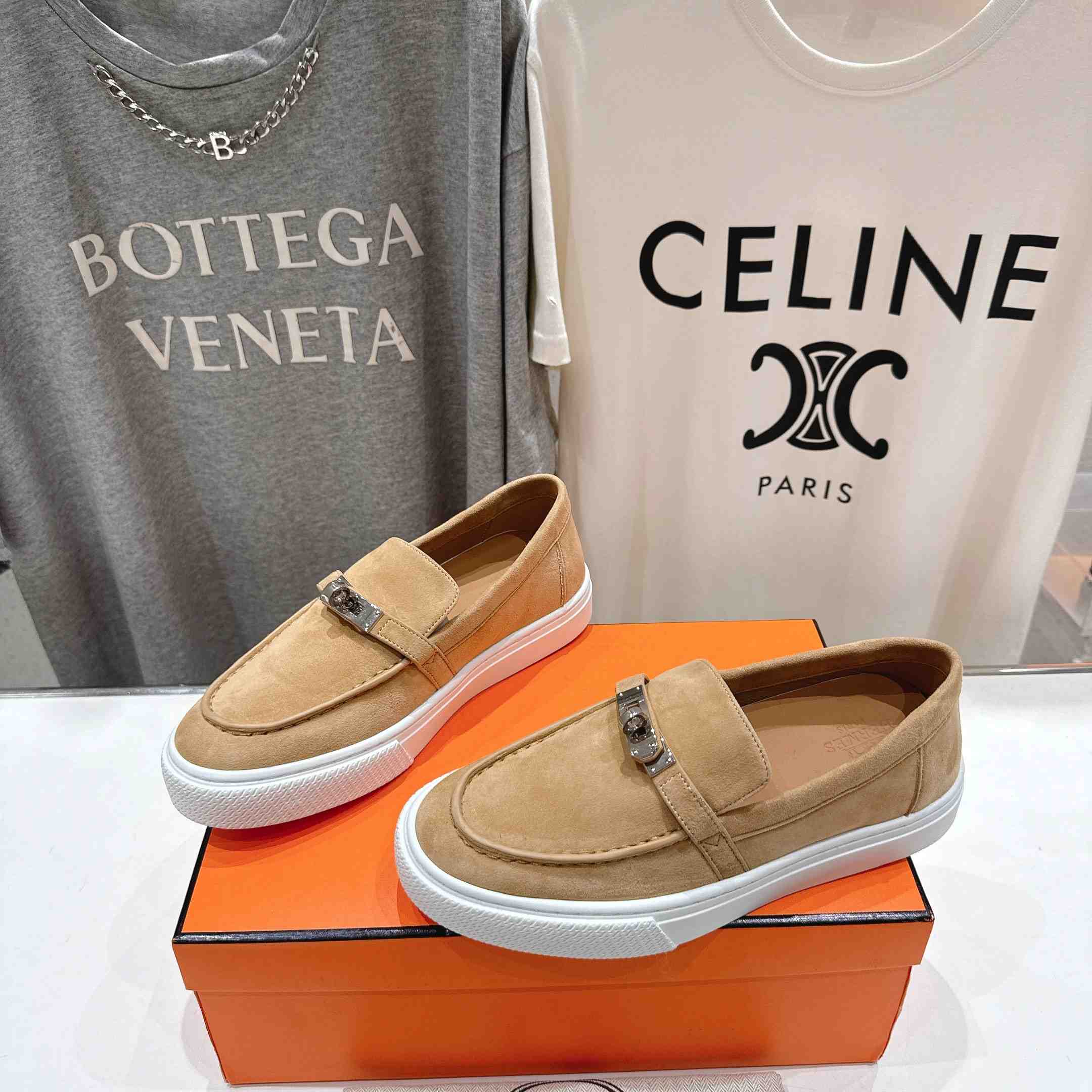 Hermes Game Slip-On Sneaker - DesignerGu
