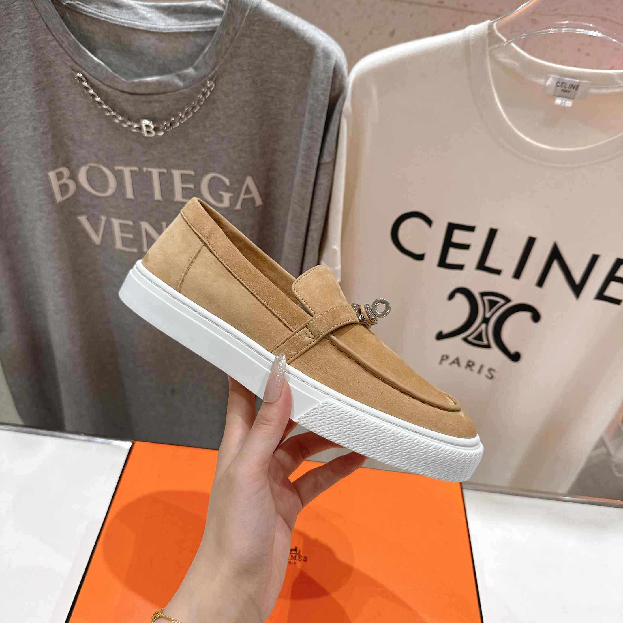 Hermes Game Slip-On Sneaker - DesignerGu