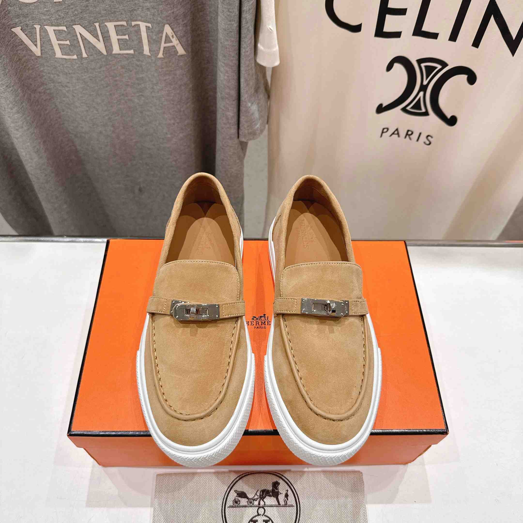 Hermes Game Slip-On Sneaker - DesignerGu