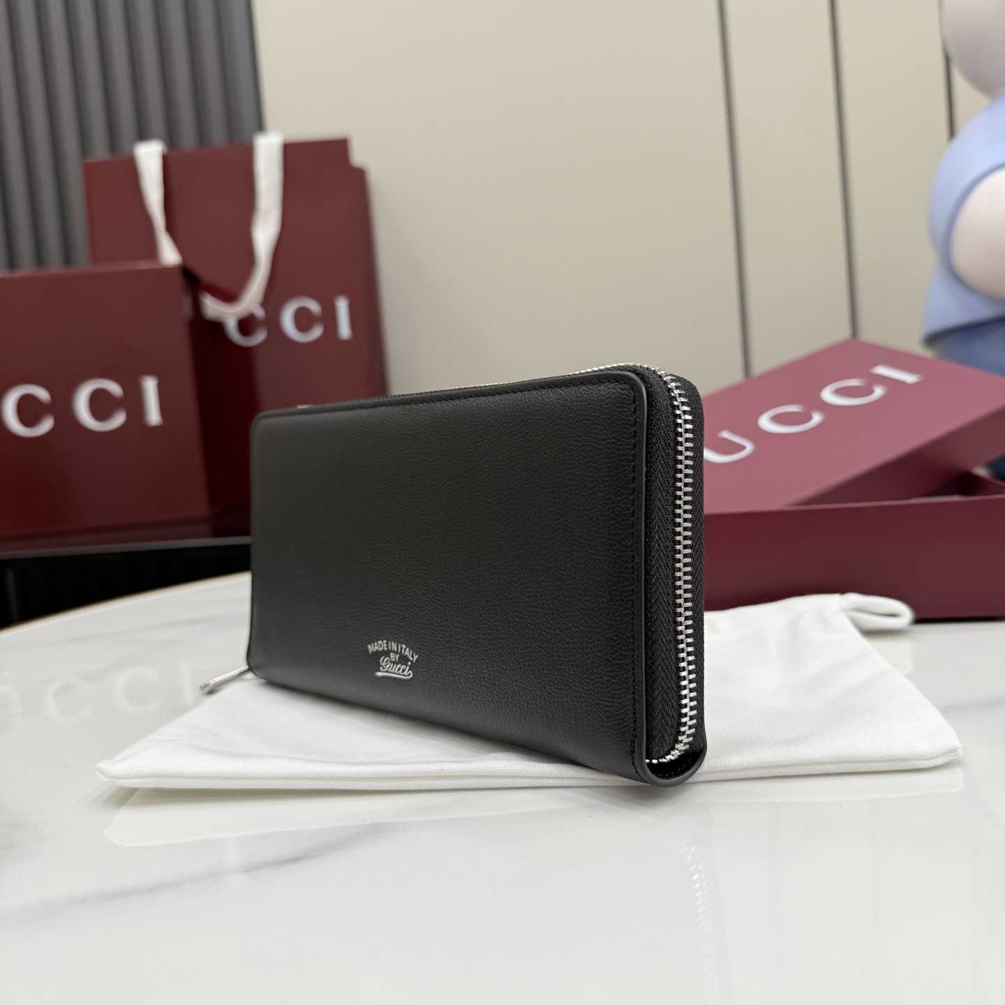 Gucci Lira Zip Around Wallet 867318 - DesignerGu