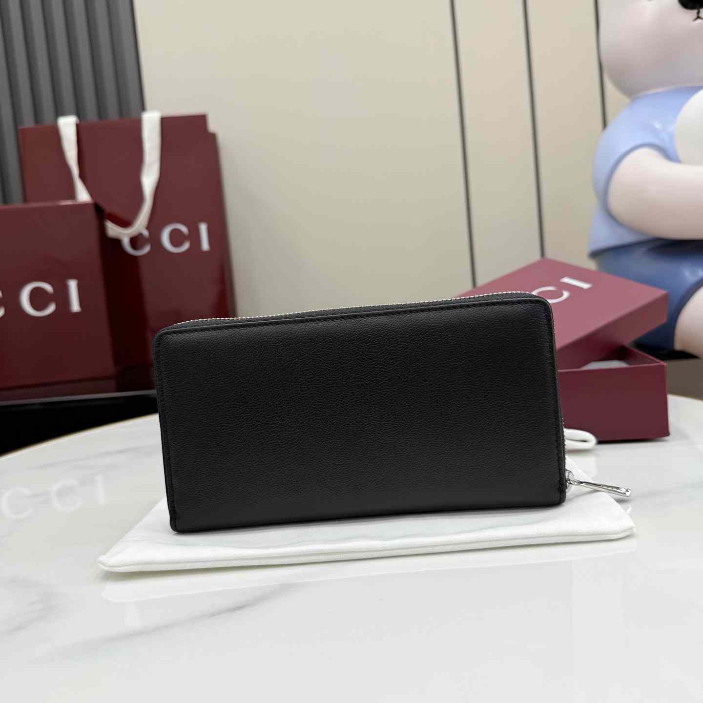 Gucci Lira Zip Around Wallet 867318 - DesignerGu