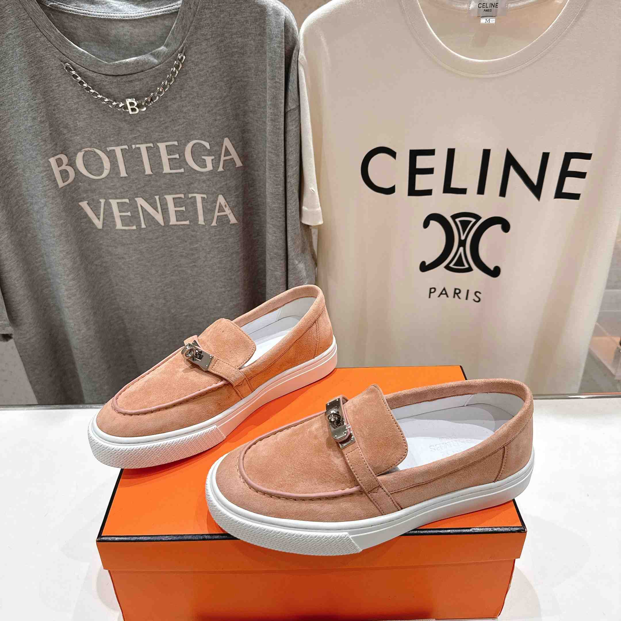 Hermes Game Slip-On Sneaker - DesignerGu