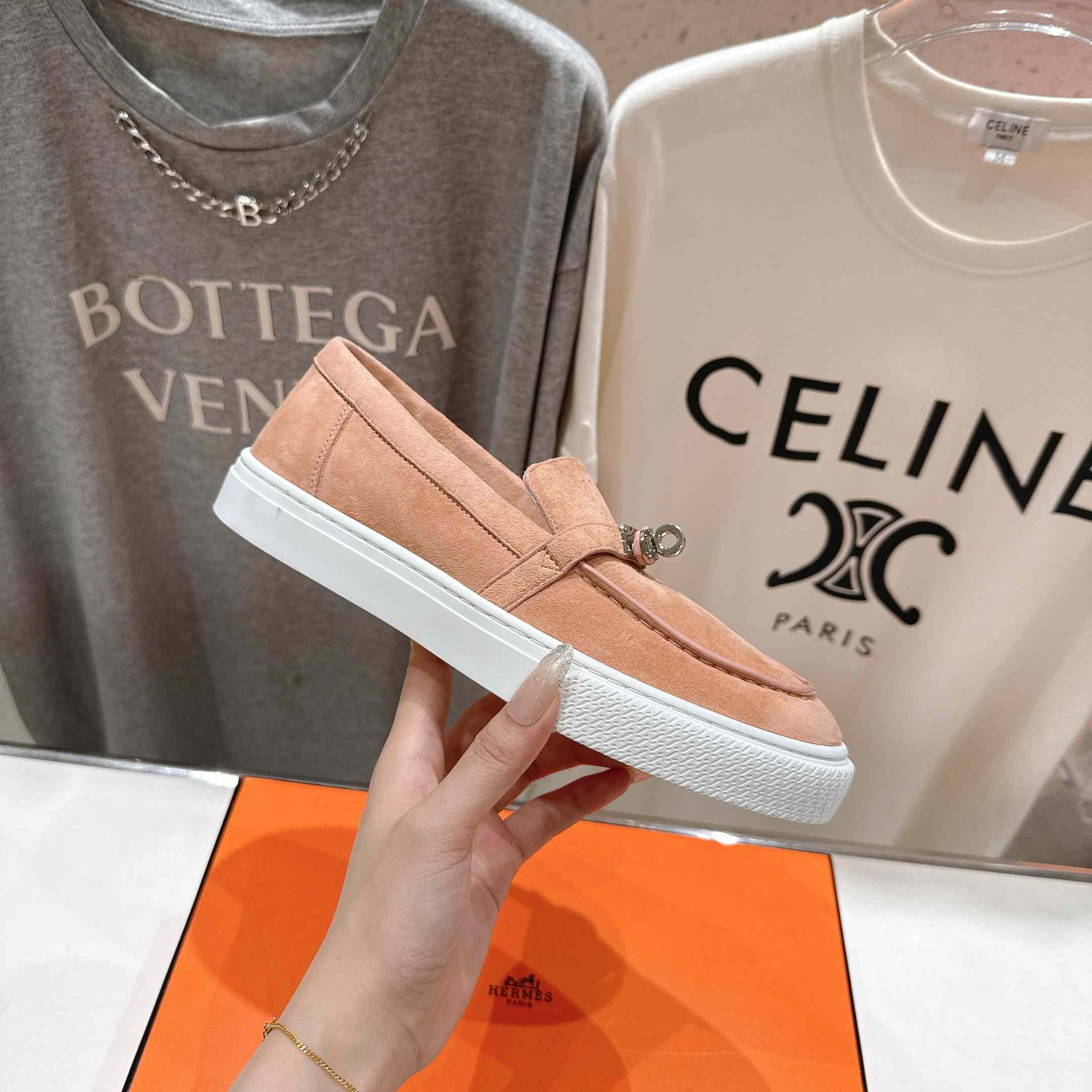 Hermes Game Slip-On Sneaker - DesignerGu