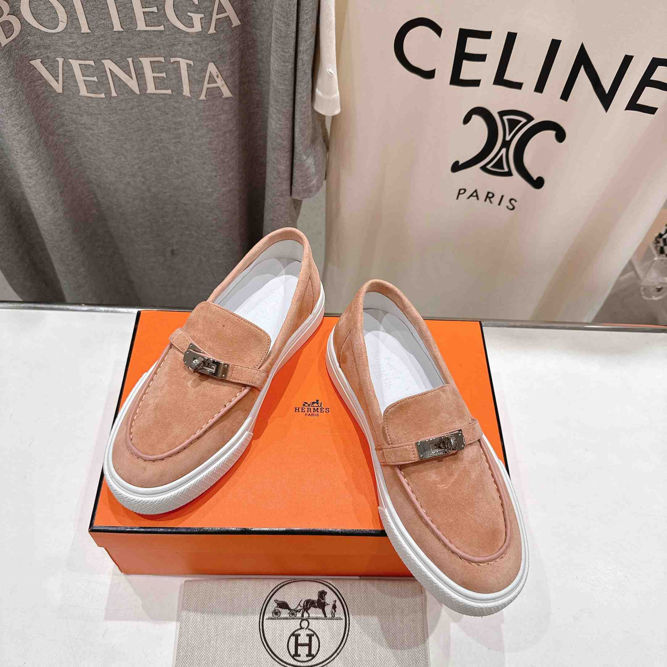 Hermes Game Slip-On Sneaker - DesignerGu