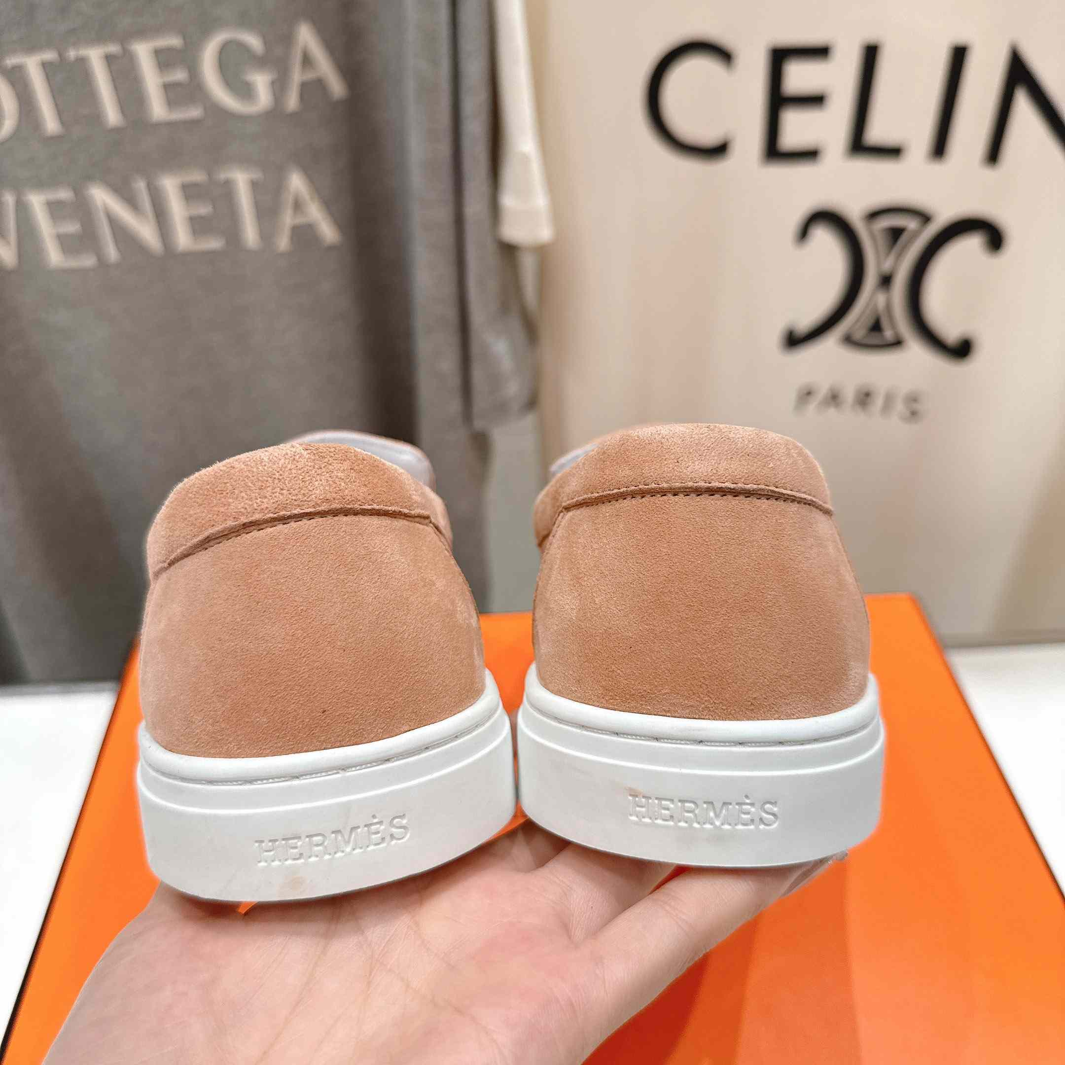 Hermes Game Slip-On Sneaker - DesignerGu