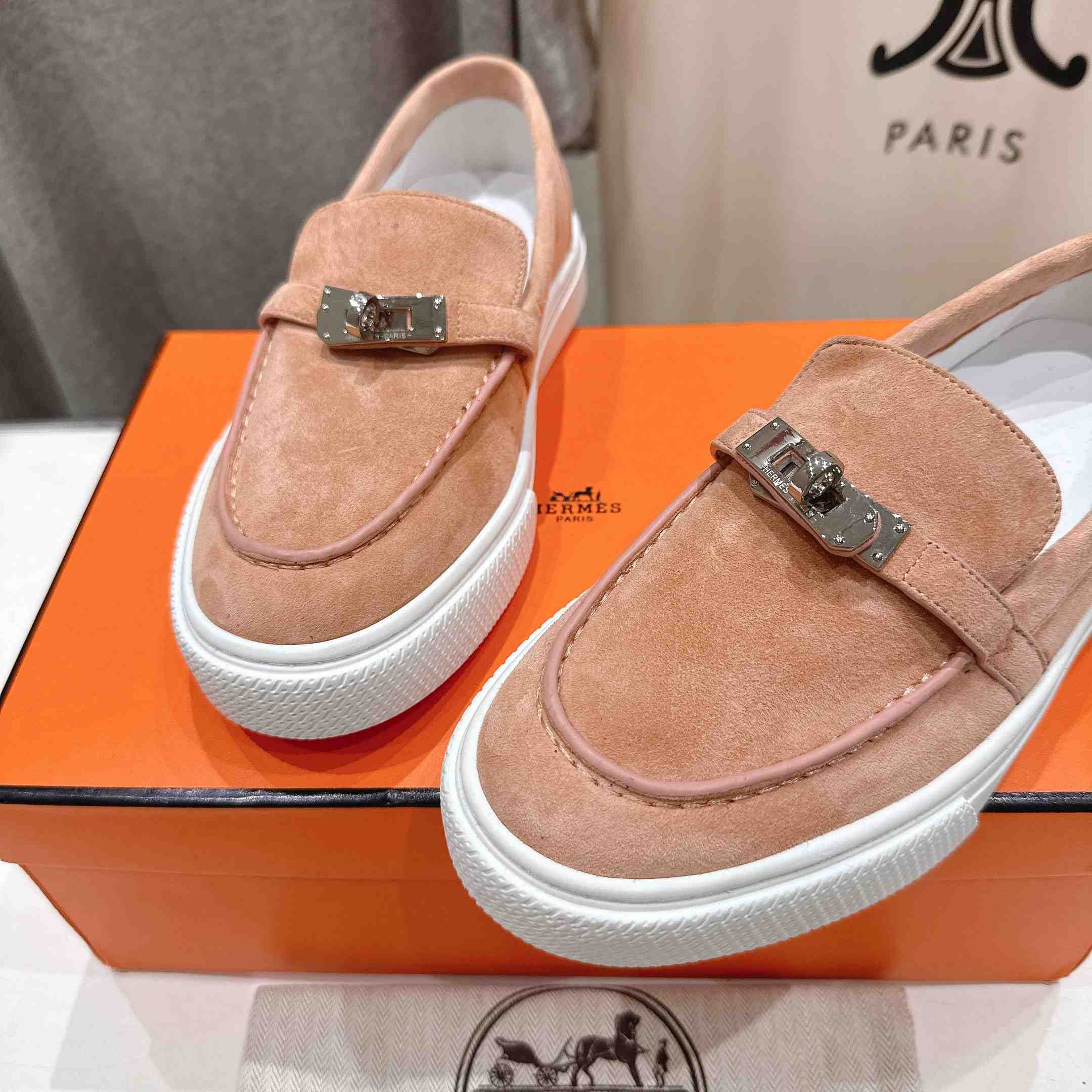 Hermes Game Slip-On Sneaker - DesignerGu