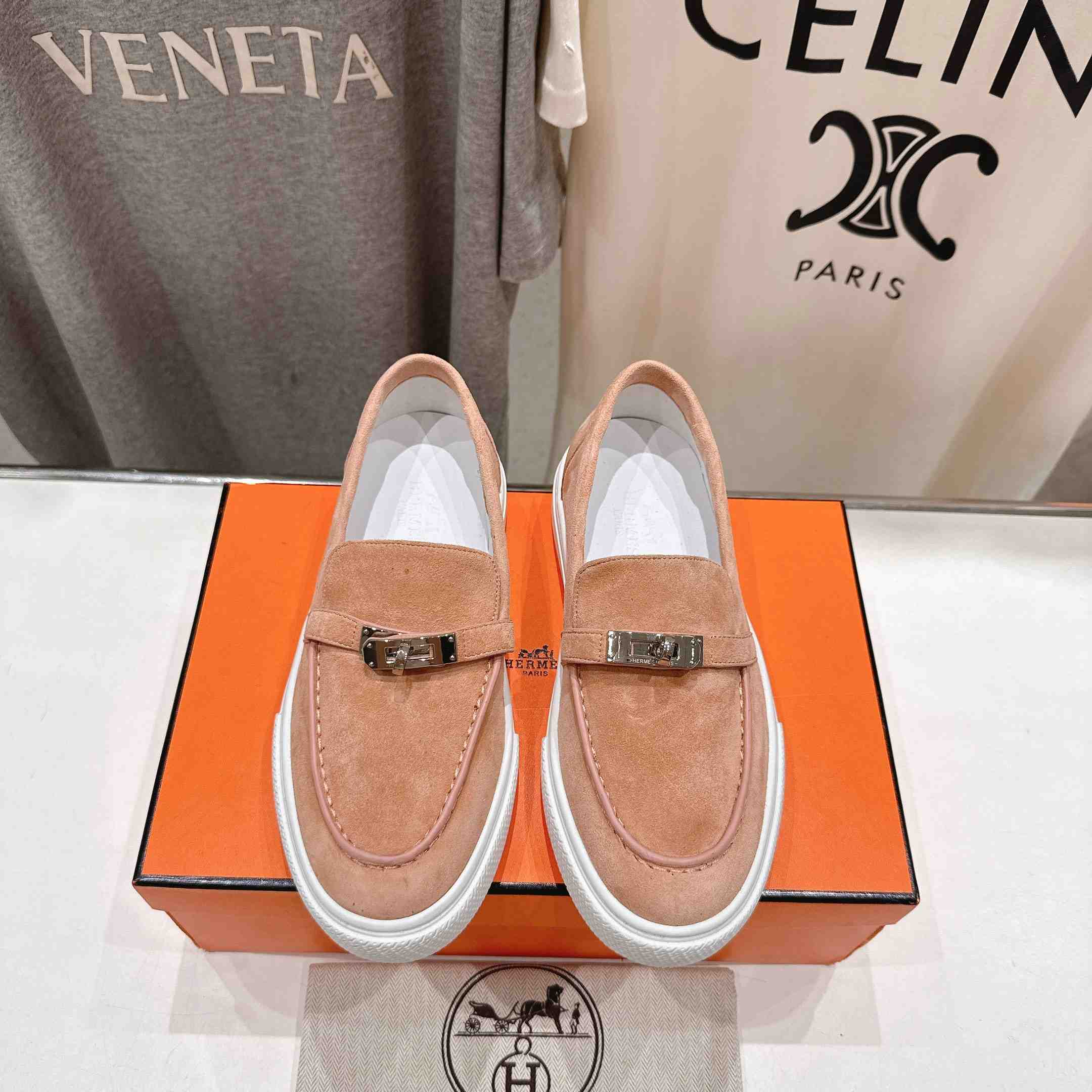 Hermes Game Slip-On Sneaker - DesignerGu
