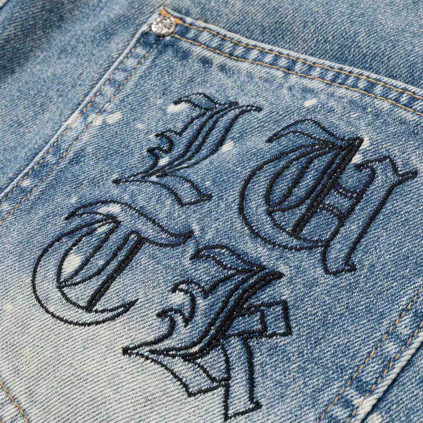 Chrome Hearts Denim Shorts - DesignerGu
