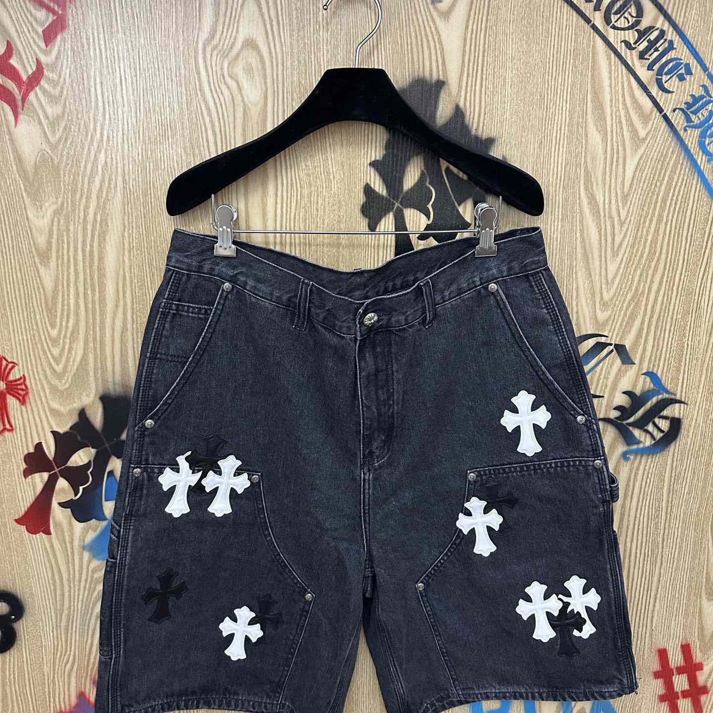 Chrome Hearts Denim Shorts - DesignerGu
