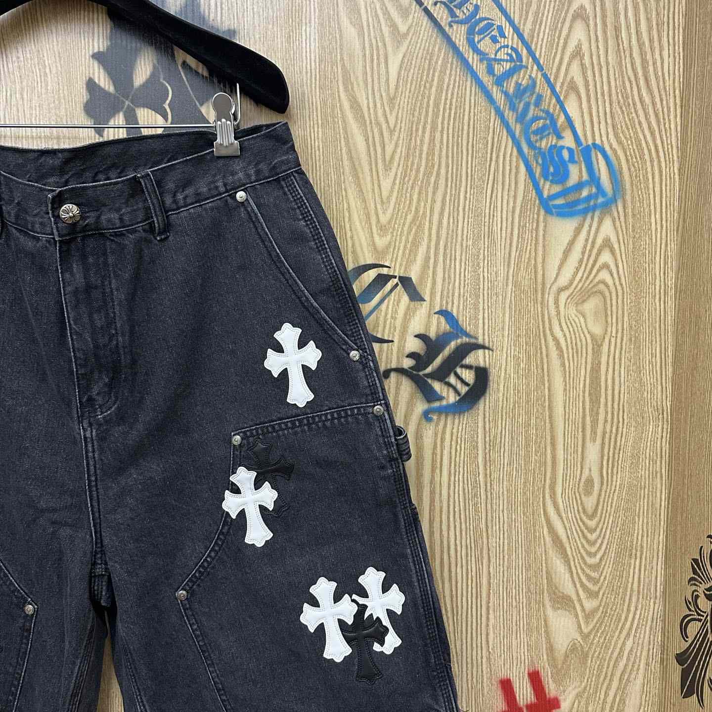 Chrome Hearts Denim Shorts - DesignerGu