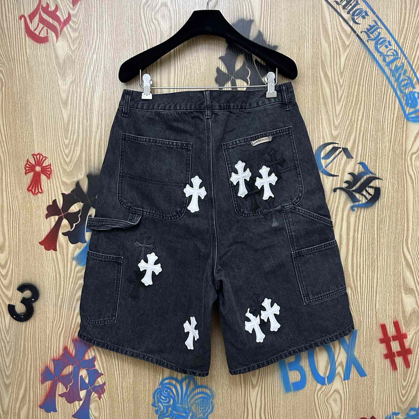 Chrome Hearts Denim Shorts - DesignerGu