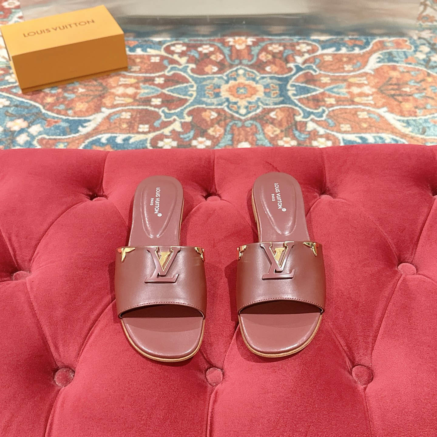Louis Vuitton LV Mare Flat Mule - DesignerGu