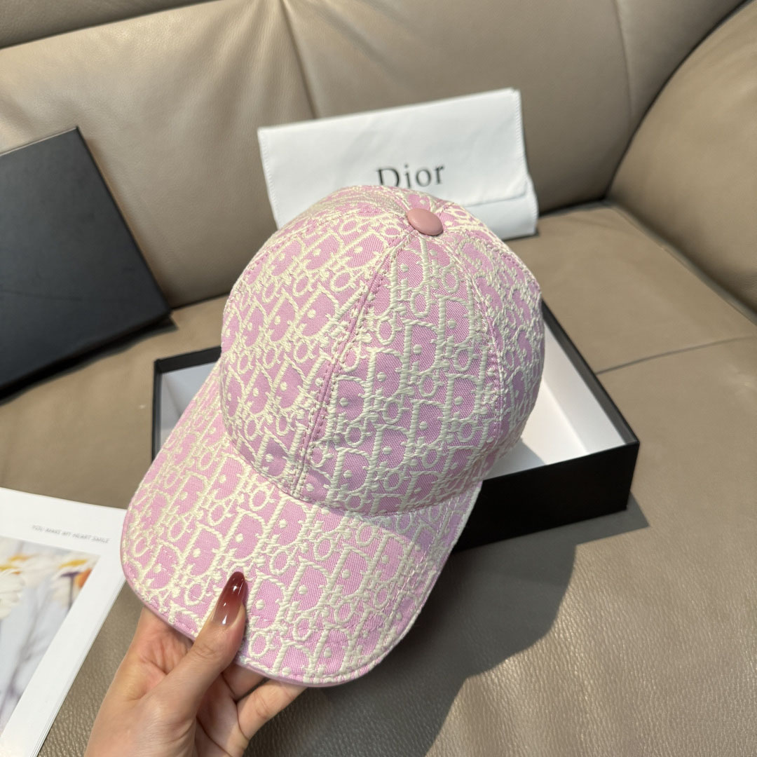Dior Oblique D-Player Cap - DesignerGu