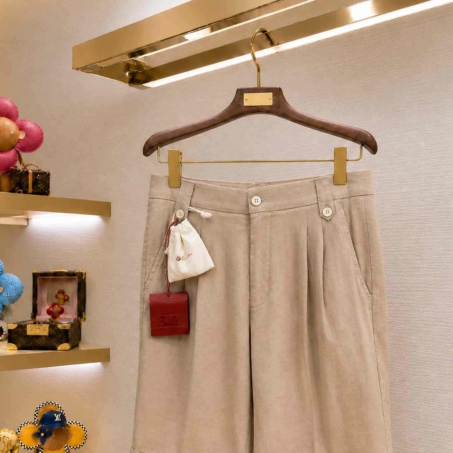 Loro Piana Linen Shorts - DesignerGu