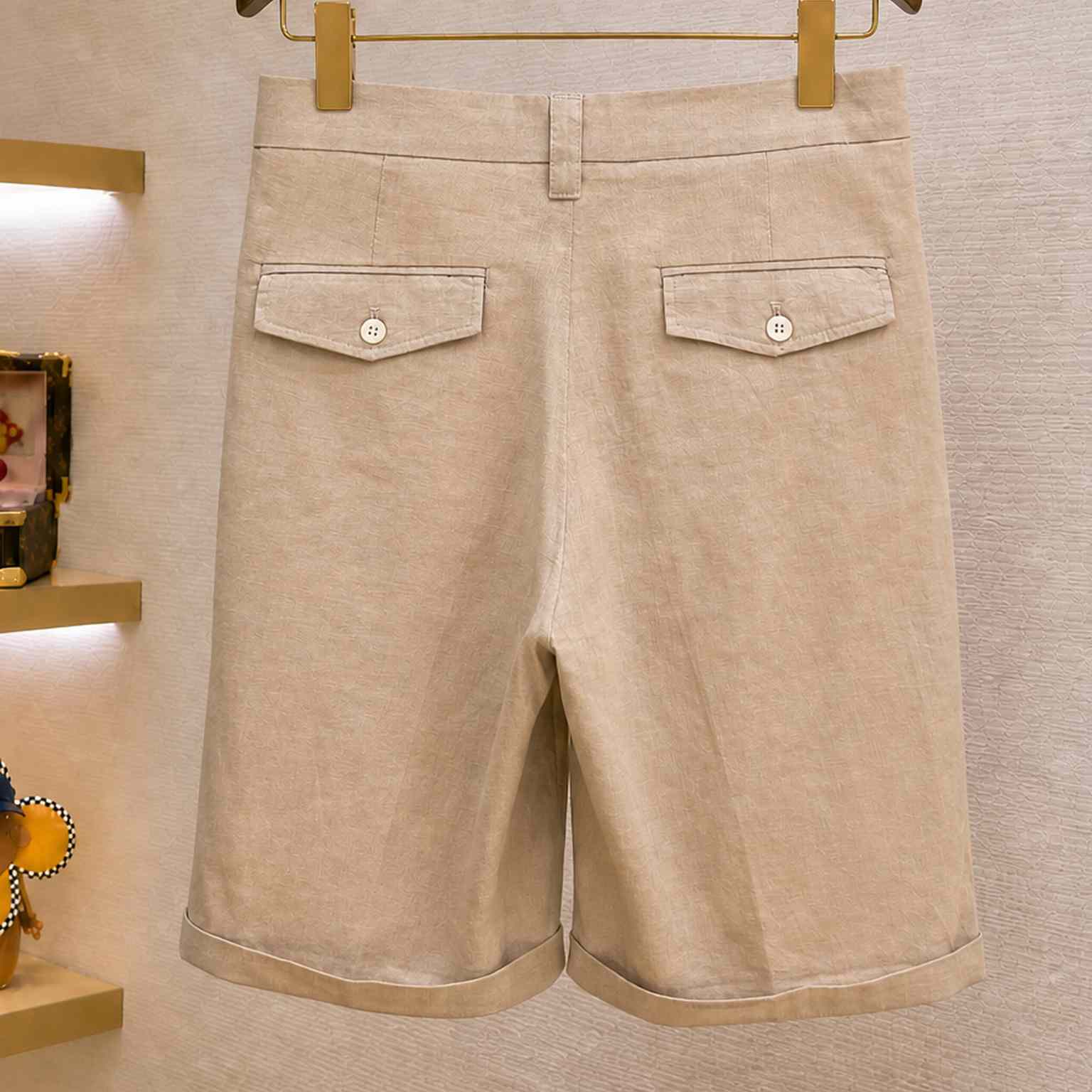 Loro Piana Linen Shorts - DesignerGu