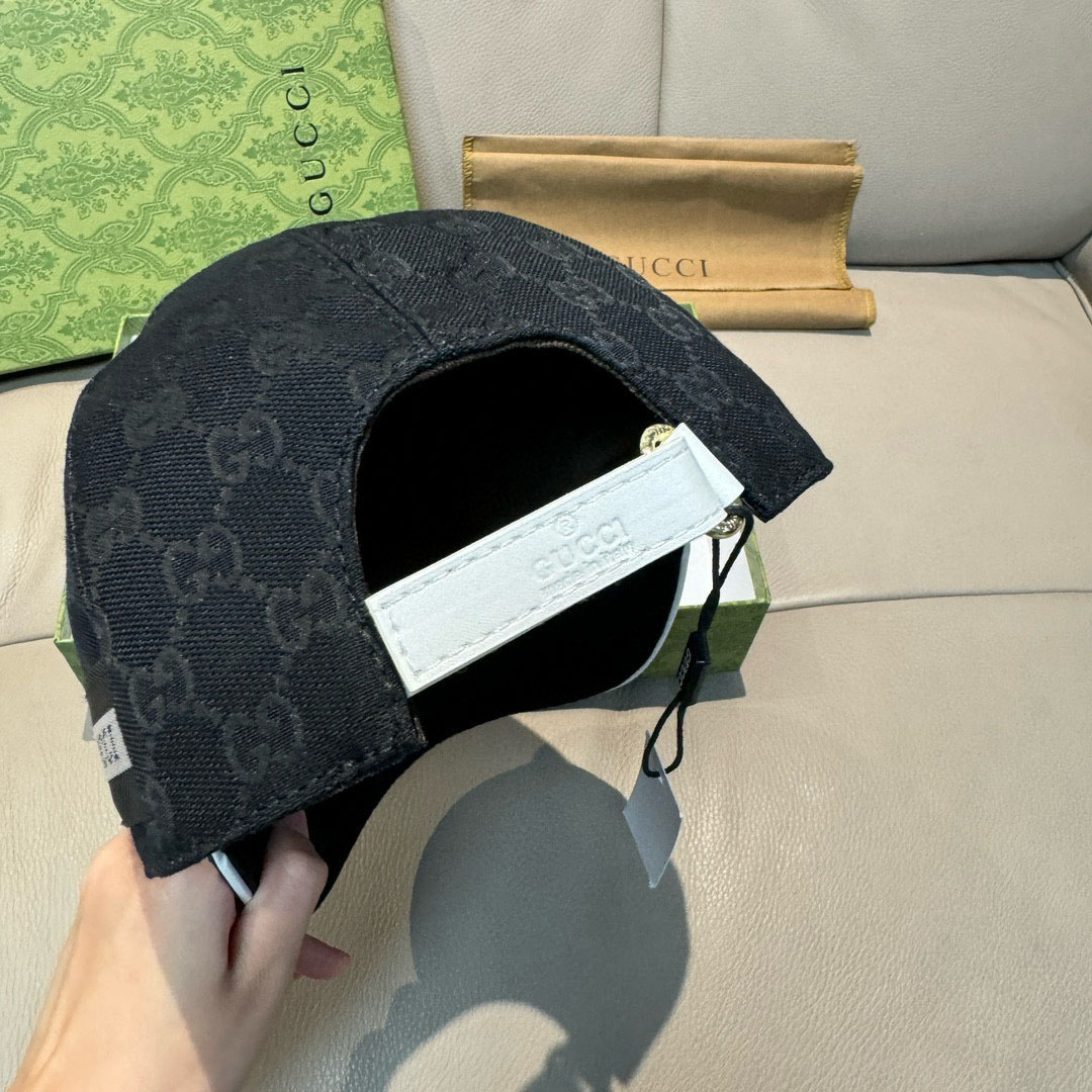 Gucci GG Cotton Canvas Baseball Hat - DesignerGu