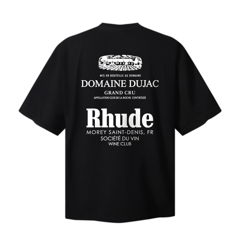 Rhude X Domaine Dujac Tee - DesignerGu