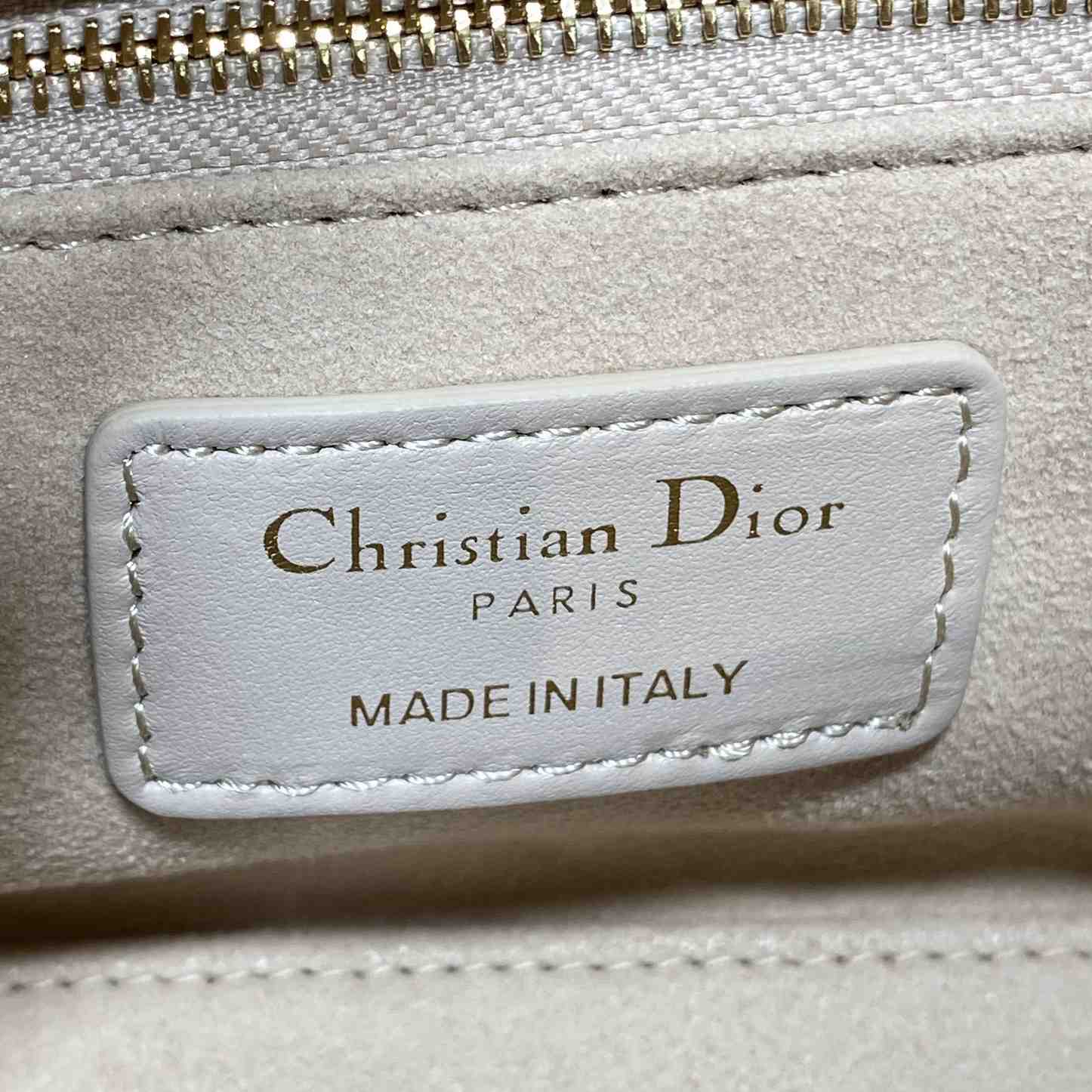Dior Mini Lady Dior Bag With Chain - DesignerGu