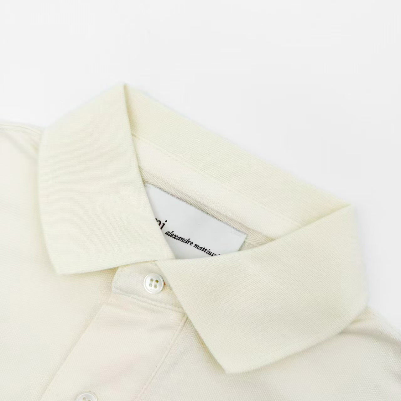 AMI Paris Ami De Coeur Relaxed Polo Shirt - DesignerGu