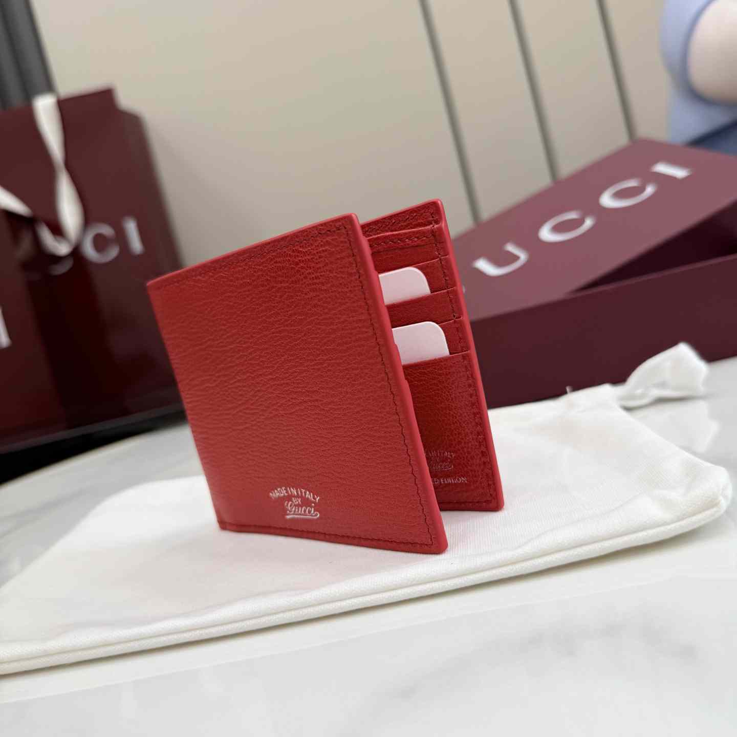 Gucci Lira Bi-Fold Wallet 867314 - DesignerGu