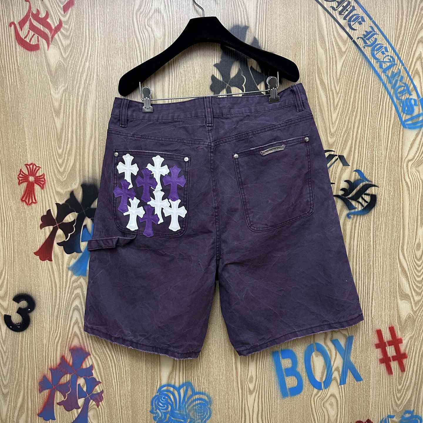 Chrome Hearts Denim Shorts - DesignerGu