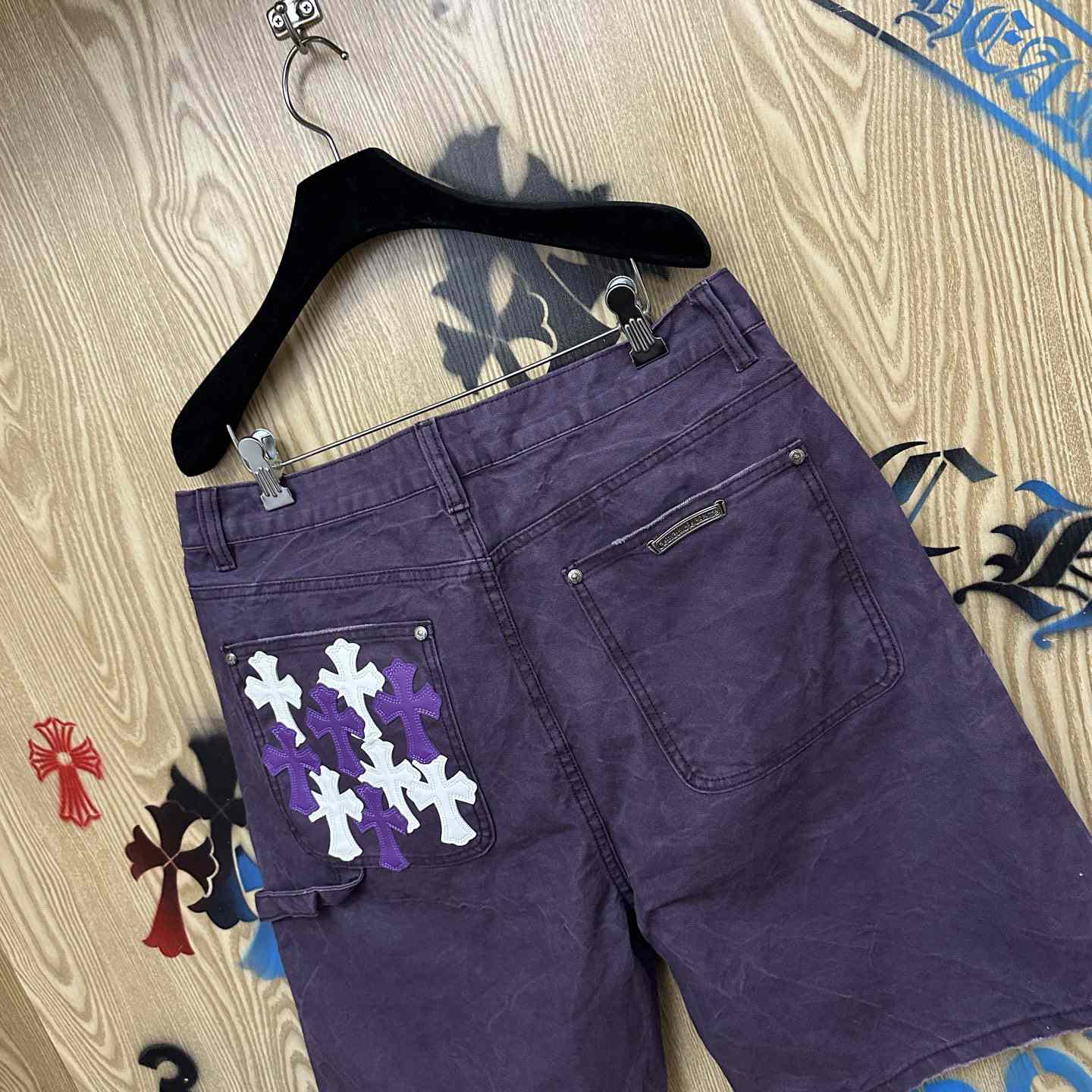 Chrome Hearts Denim Shorts - DesignerGu