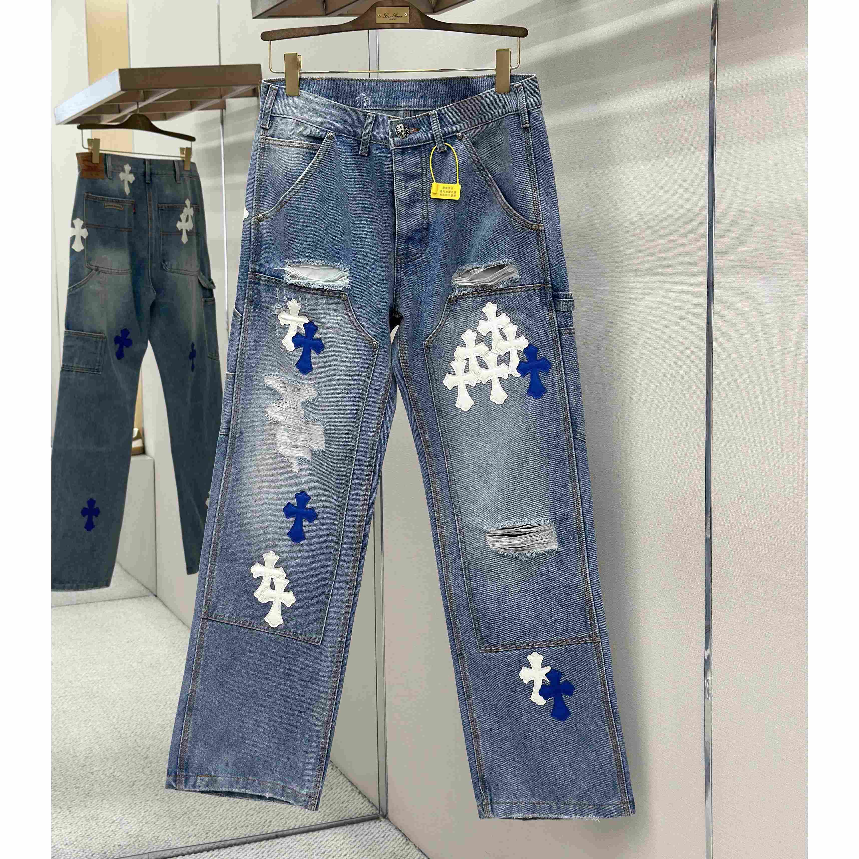 Chrome Hearts Jeans - DesignerGu
