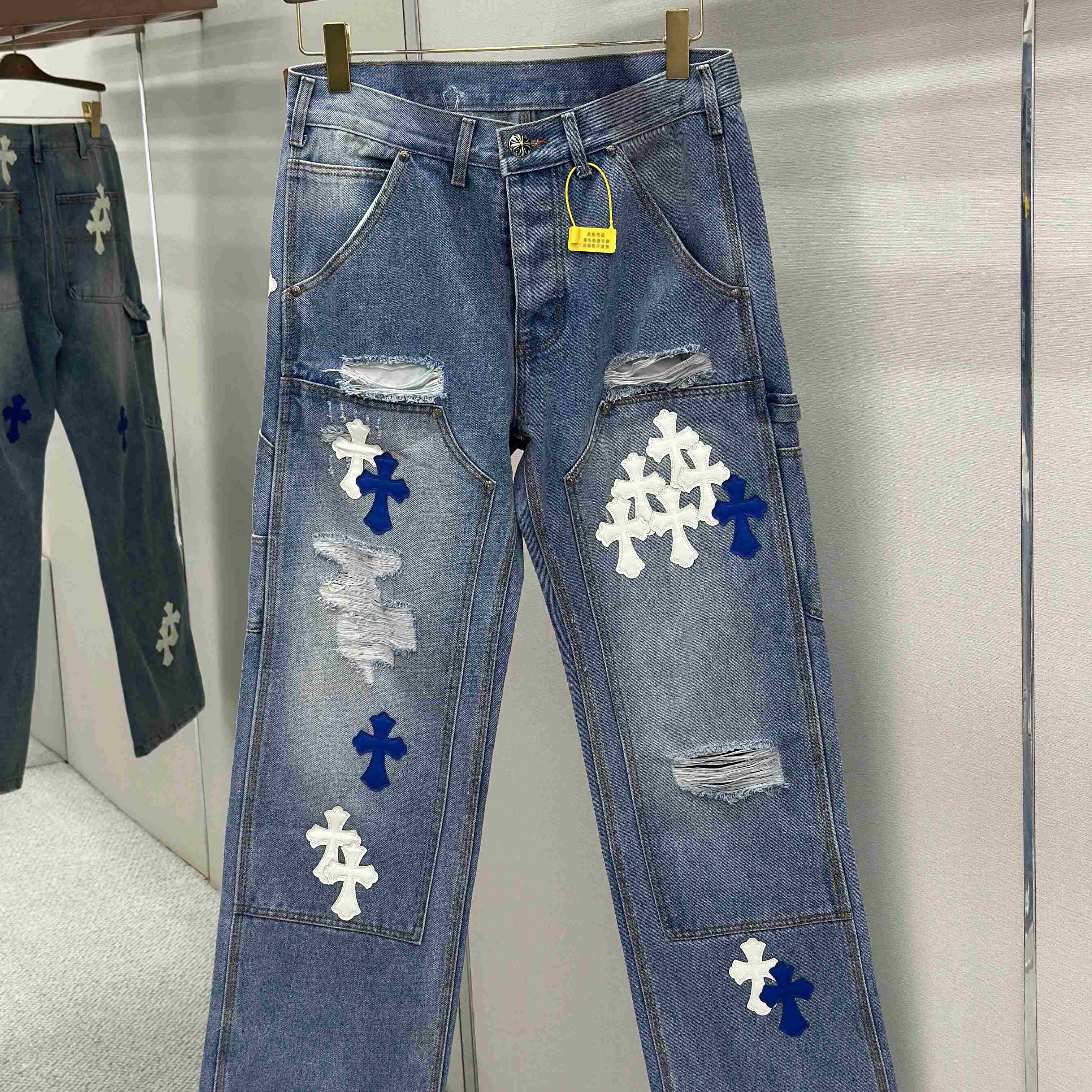Chrome Hearts Jeans - DesignerGu