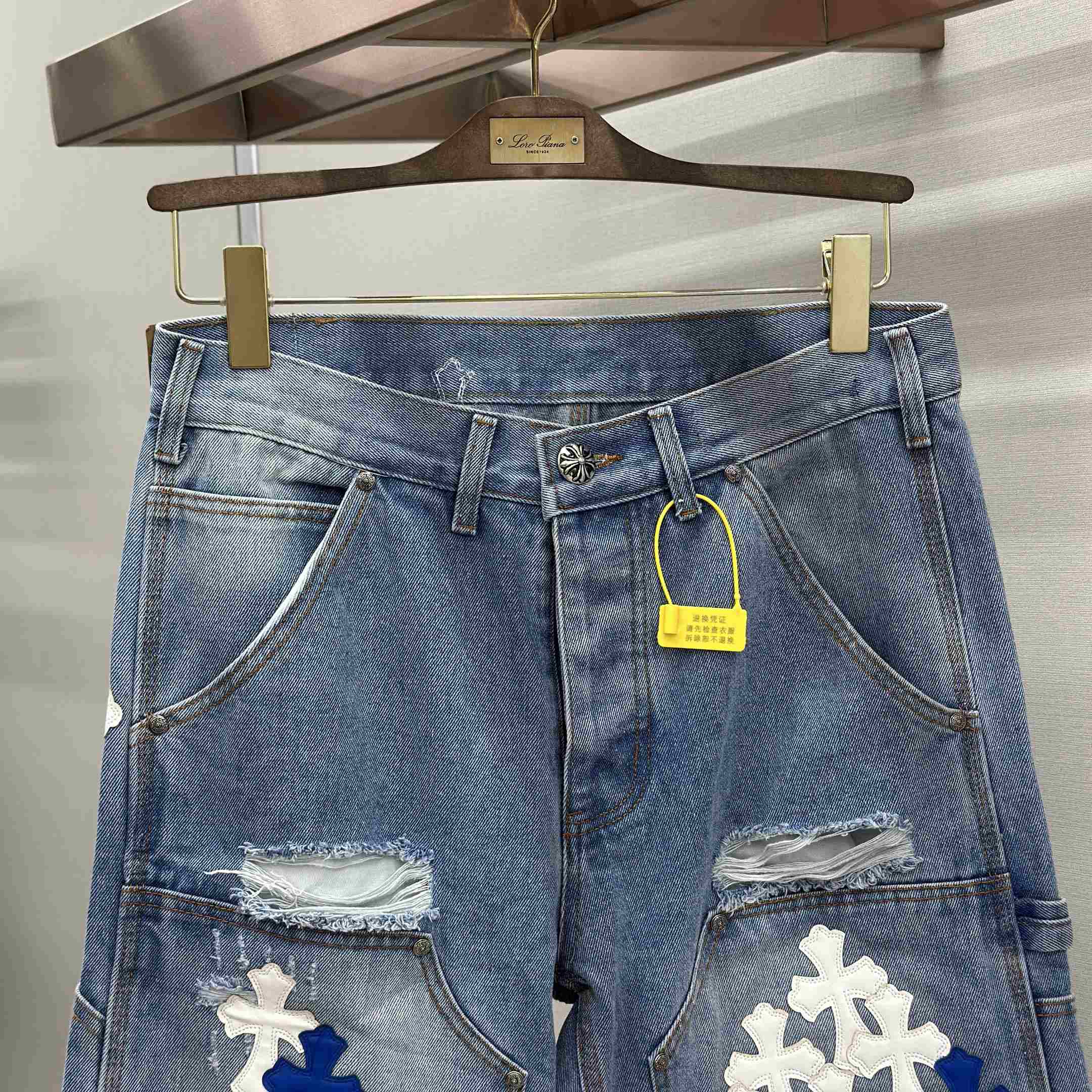 Chrome Hearts Jeans - DesignerGu