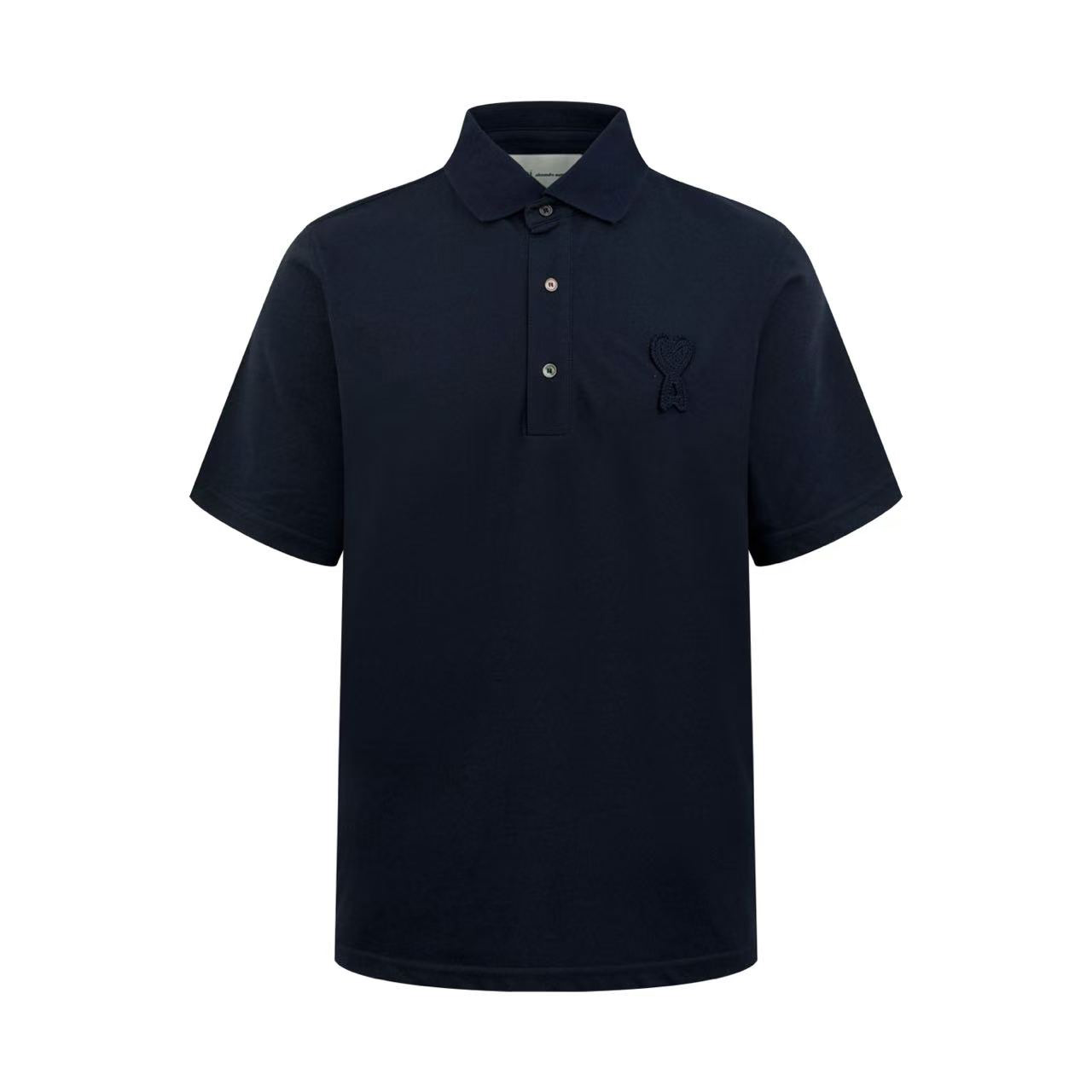 AMI Paris Ami De Coeur Relaxed Polo Shirt - DesignerGu
