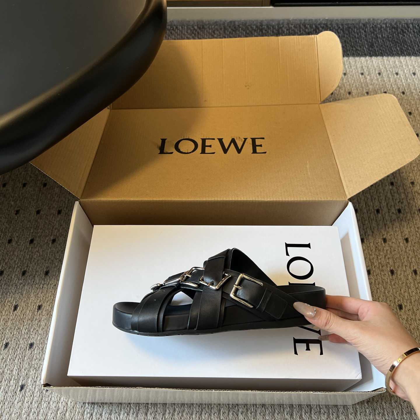 Loewe Type Fussbett Sandal - DesignerGu