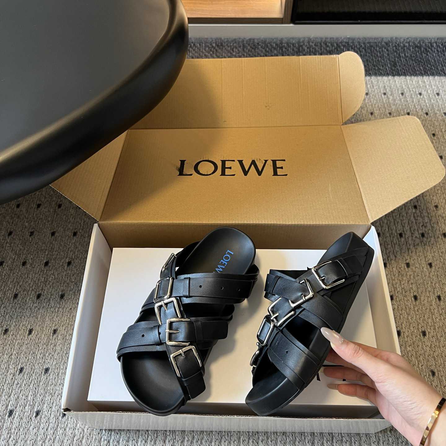 Loewe Type Fussbett Sandal - DesignerGu